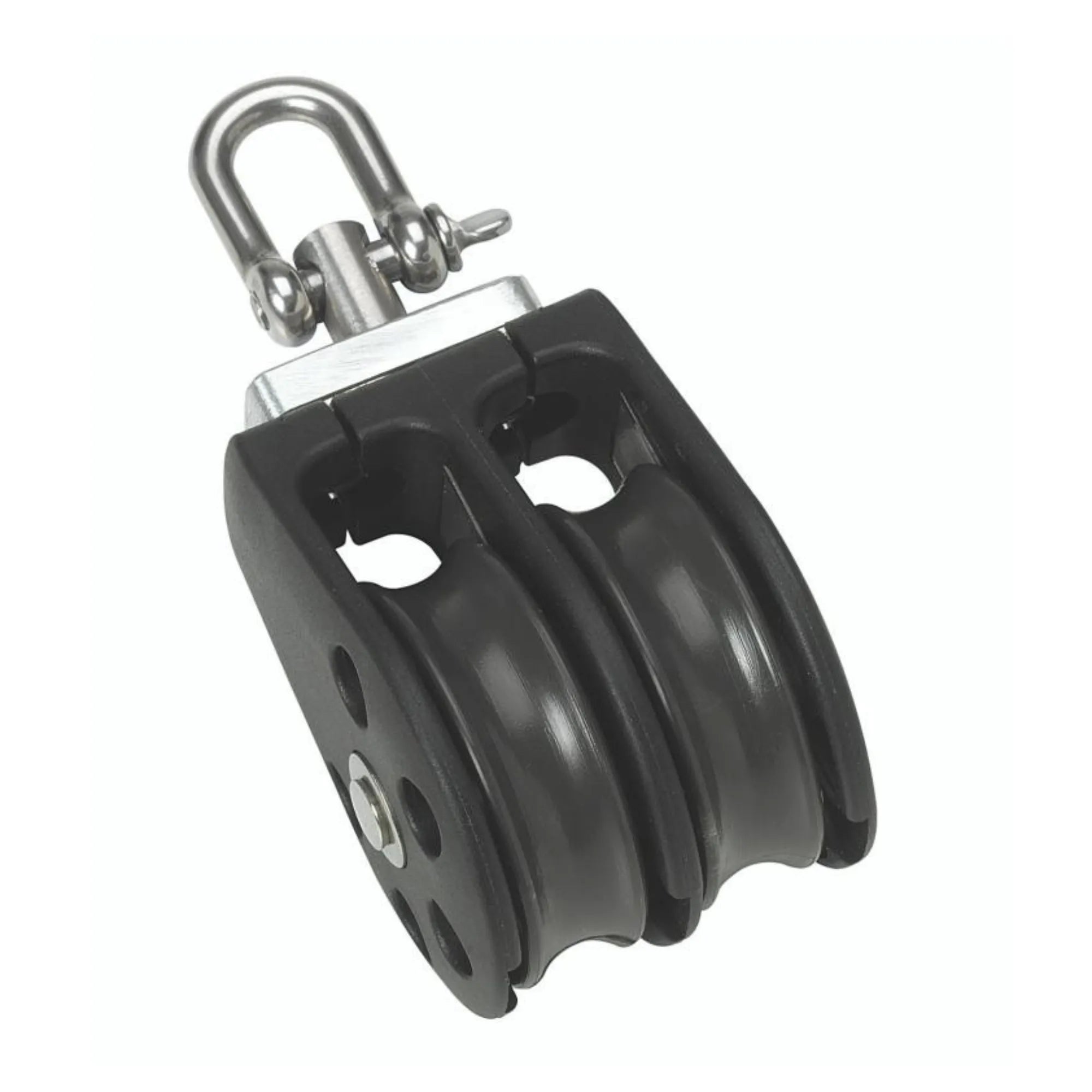 45mm (Size 3) Block - Plain Bearing - Double - Swivel