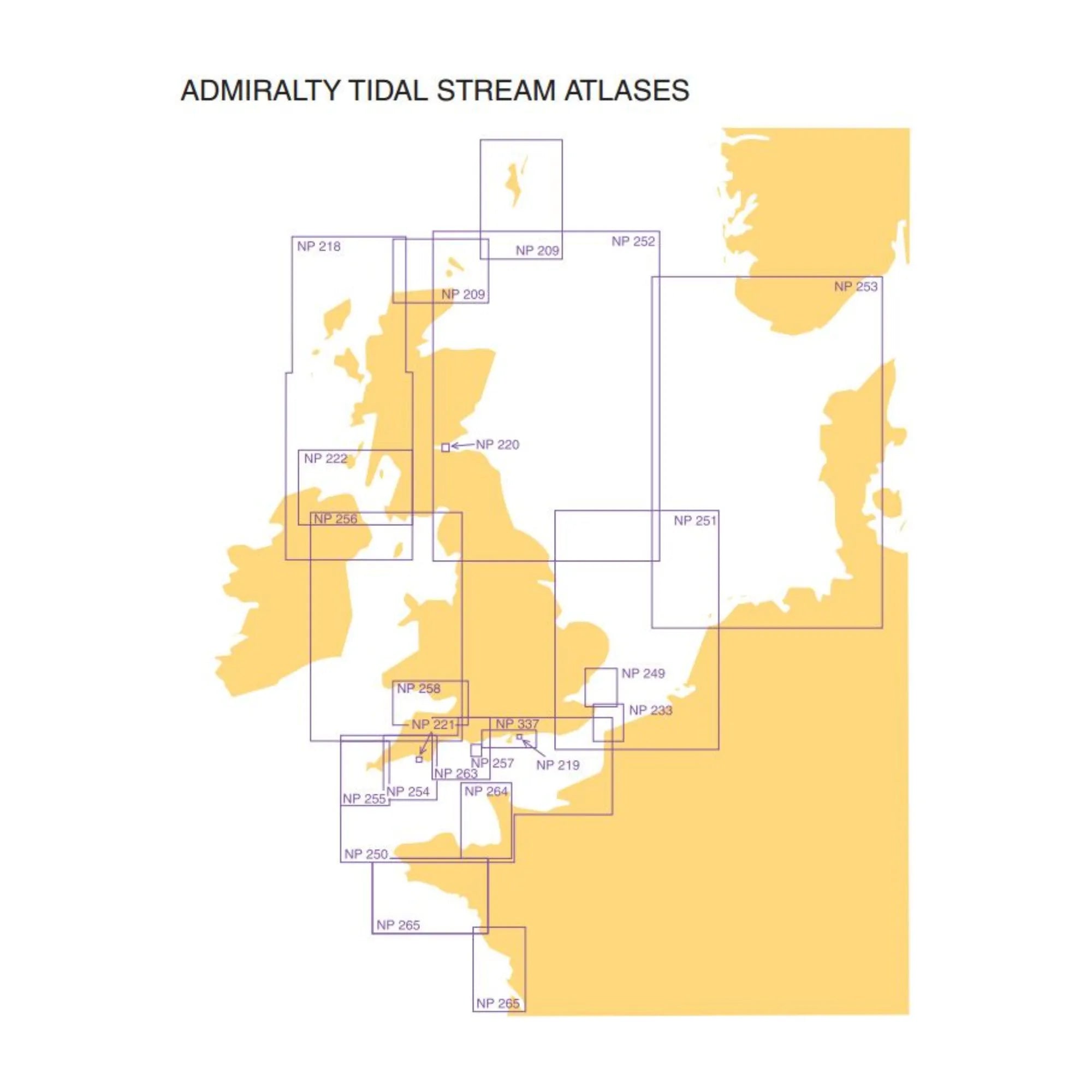NP252 Tidal Stream Atlas: North Sea (North Western Part)