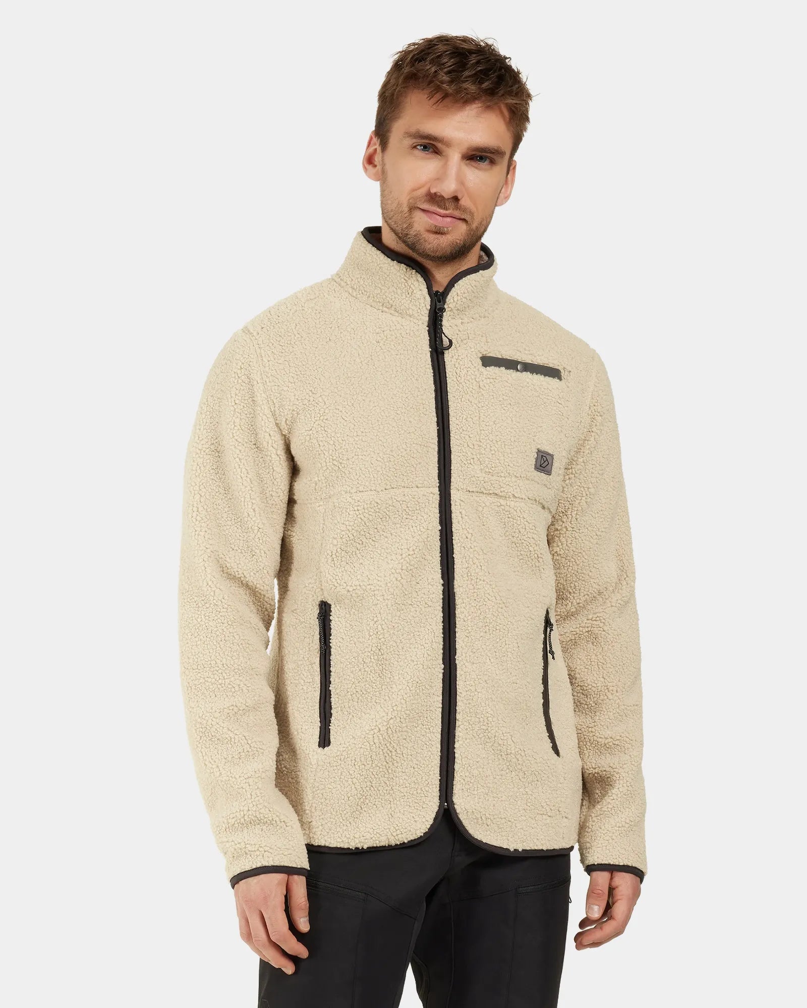 Phoenix Zull-Zip Fleece - Clay Beige