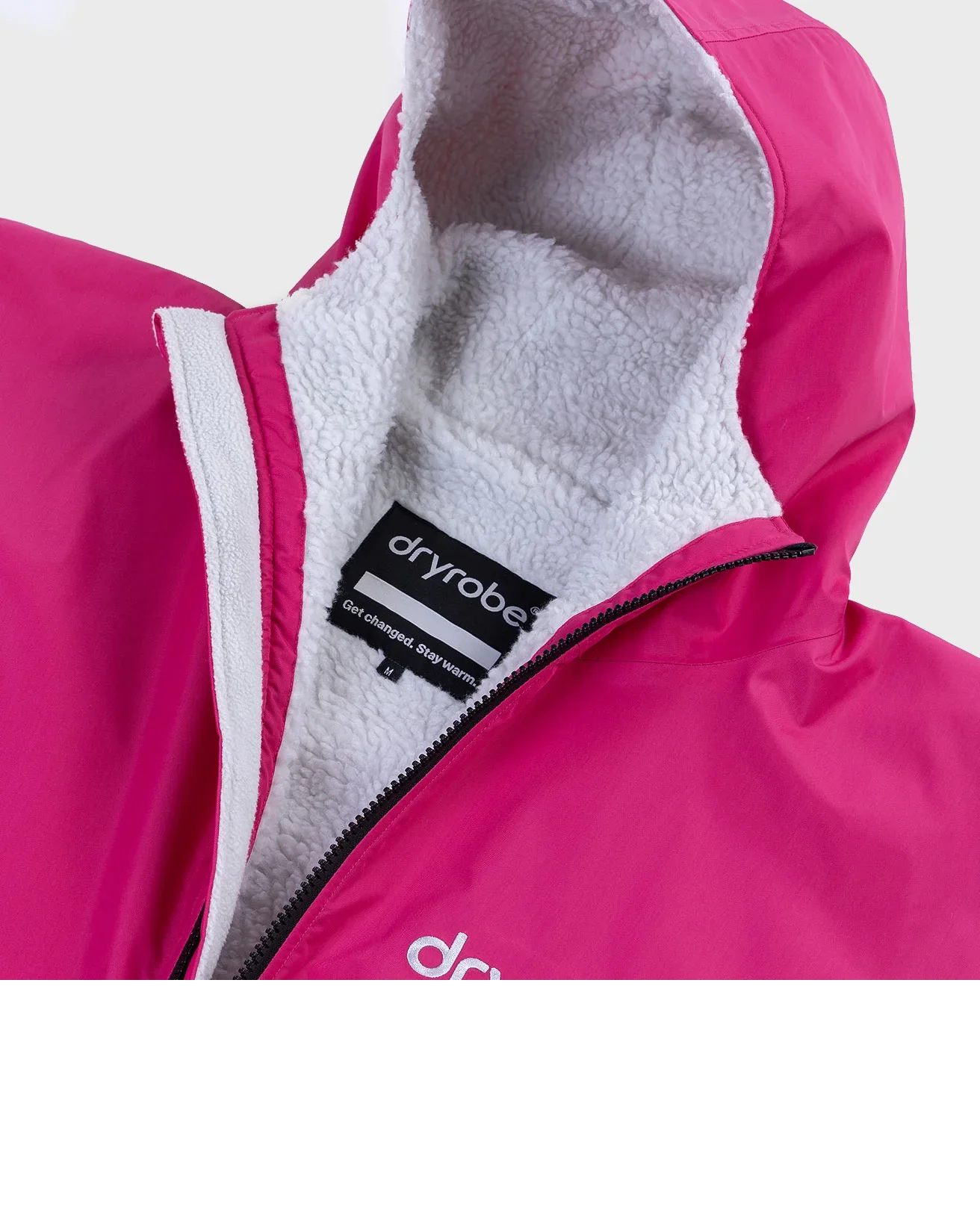 Dryrobe LS Pink/Light Grey