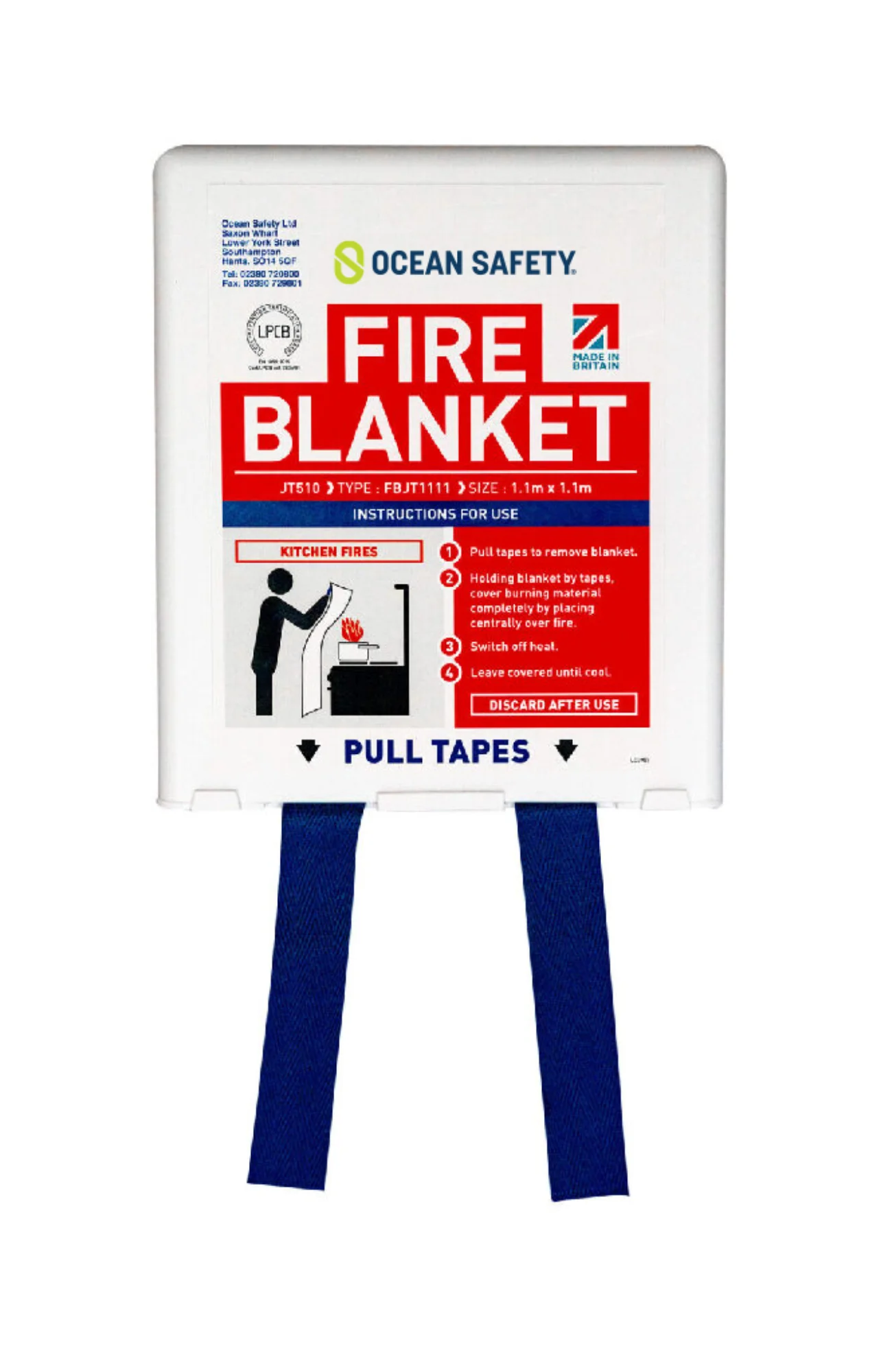 Fire Blanket 1.1m x 1.1m