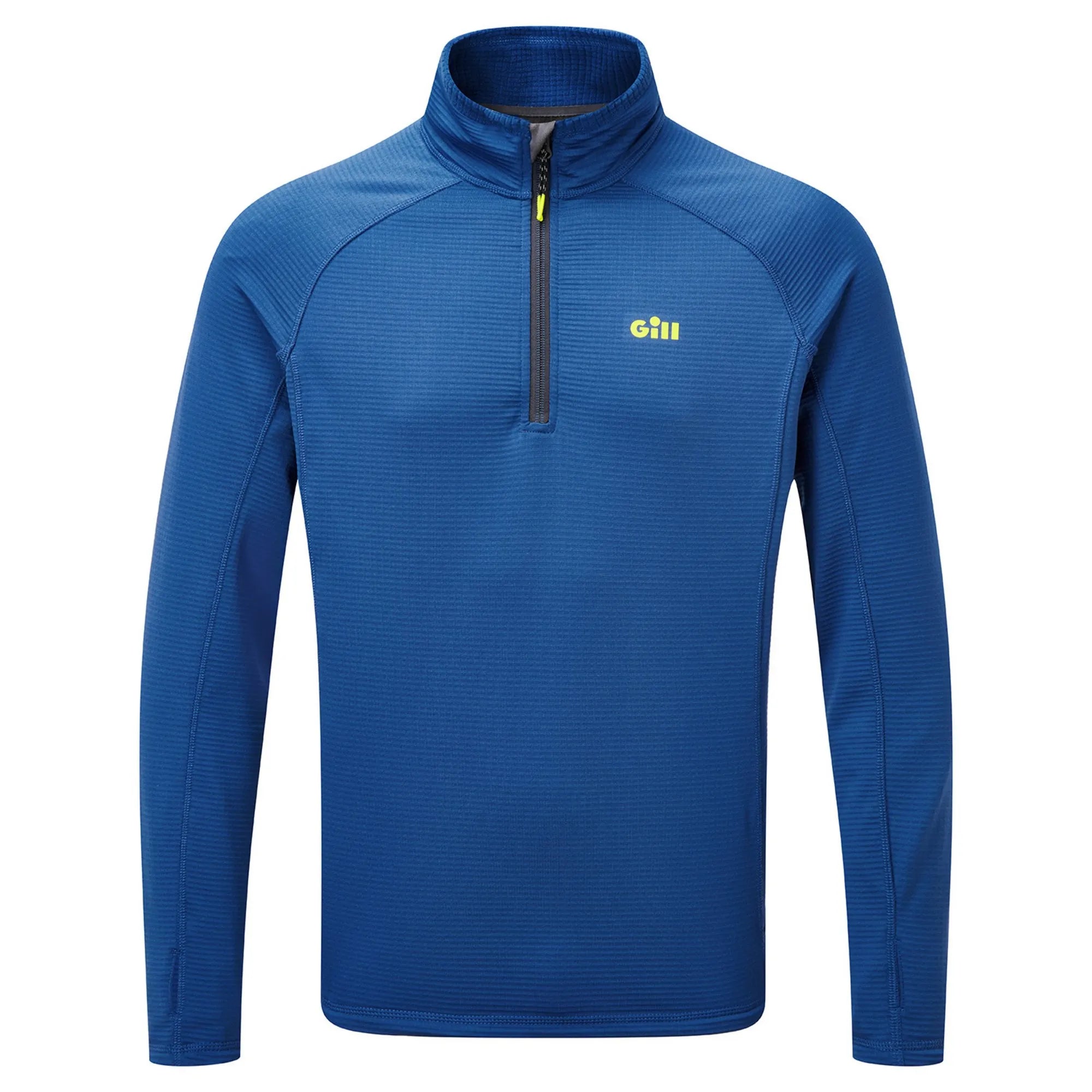 OS Thermal Zip Neck - Atlantic Blue