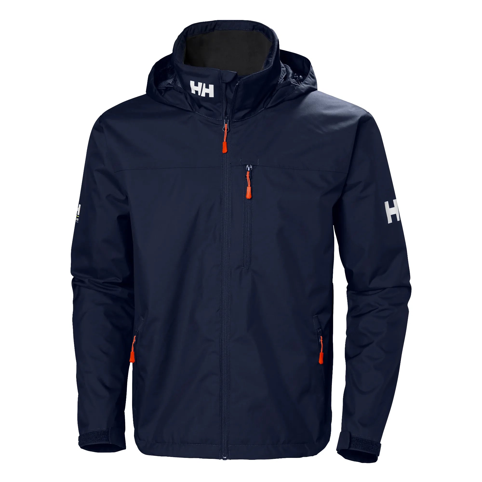 Helly Hansen Mens Crew Hooded Sailing Jacket Navy