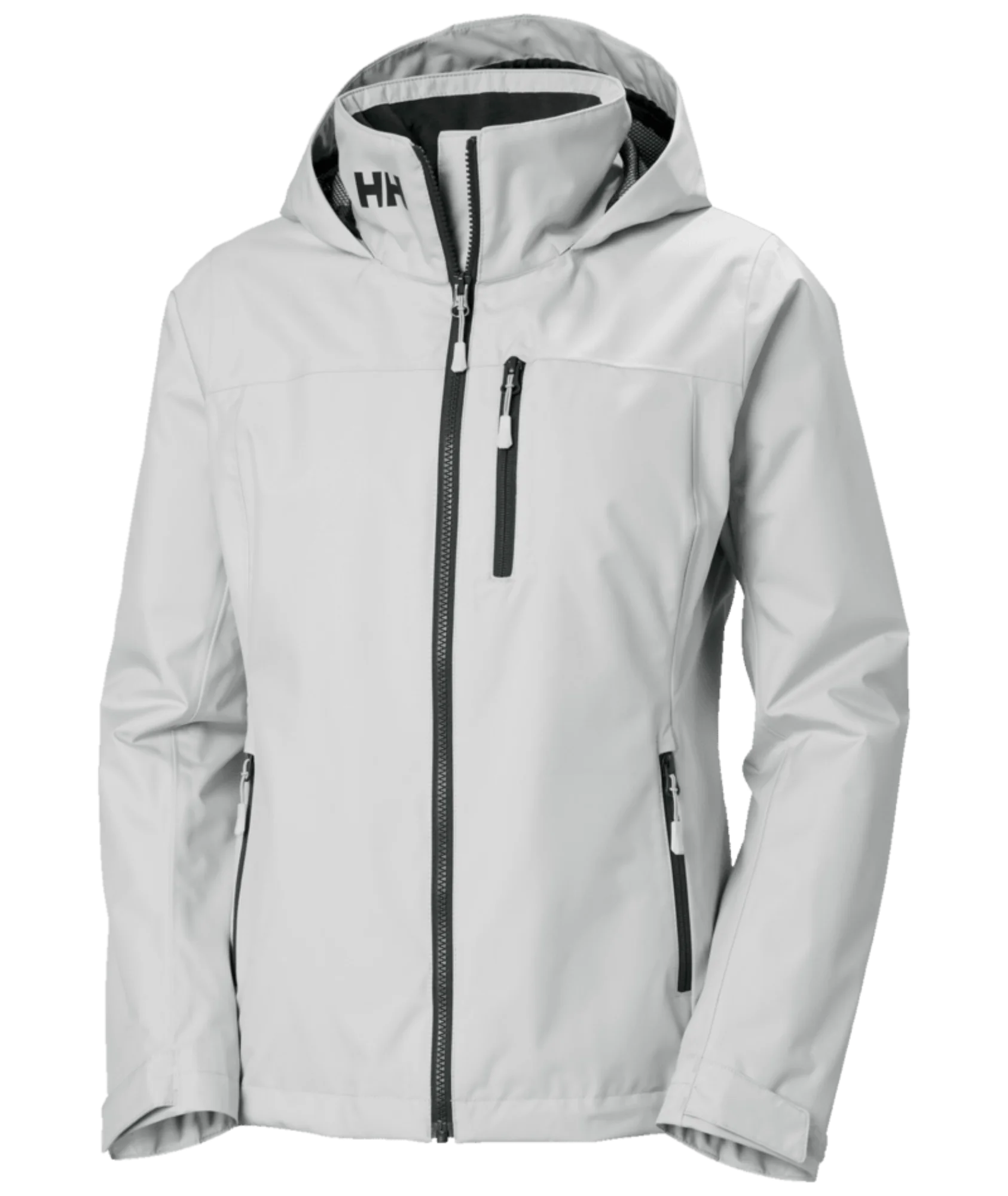 Women's Crew Hooded Midlayer Sailing Jacket 2 - Grey Fog