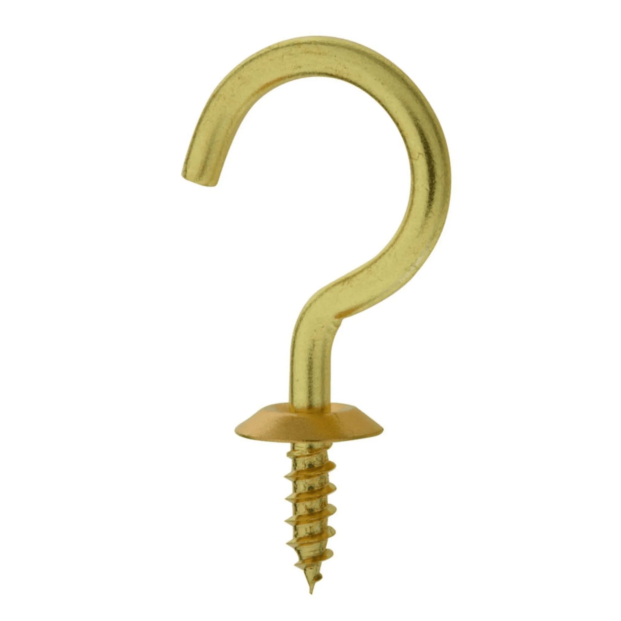 Solid Brass Cup Hooks