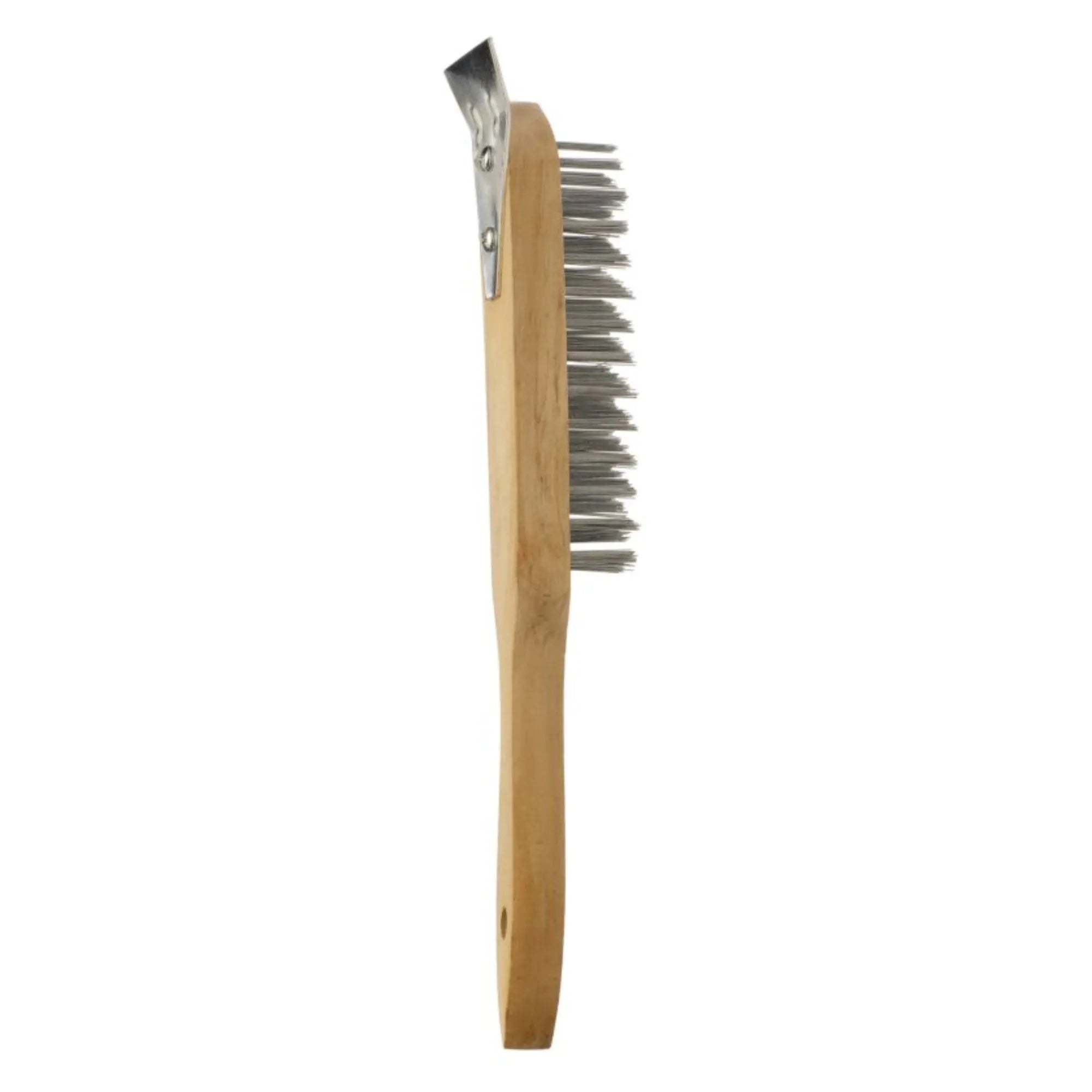 4 Row Wire Brush with Scraper