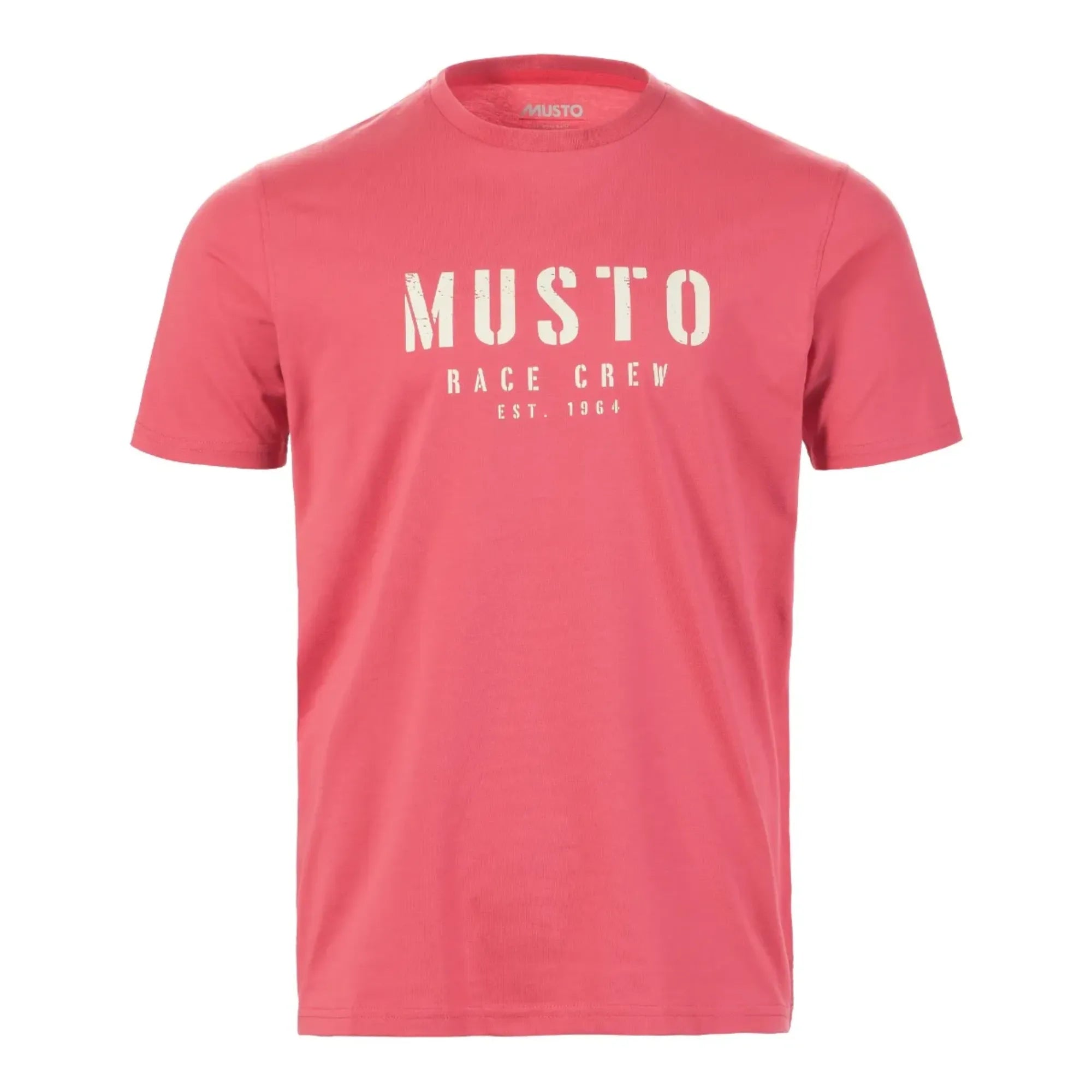 Men's Classic Musto Short Sleeve T-Shirt - Sweet Raspberry