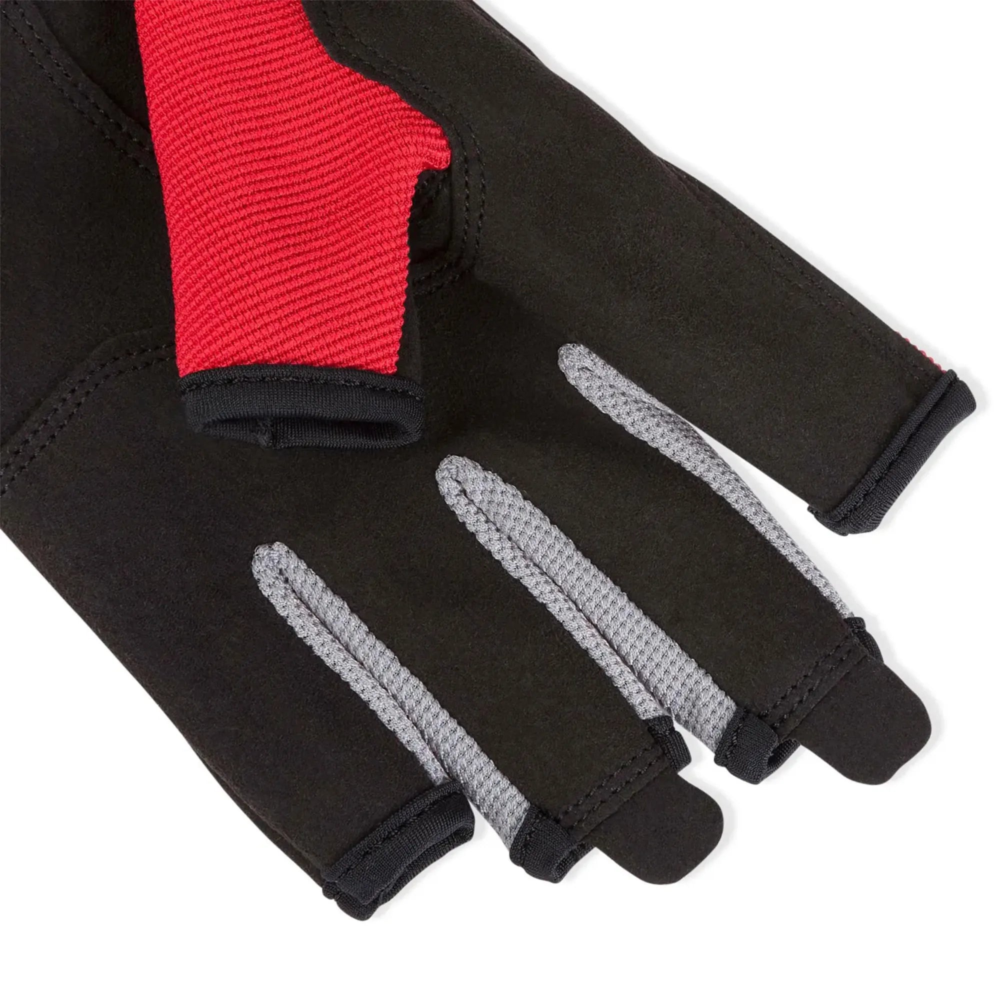Essential Sailing Short Finger Glove - Black