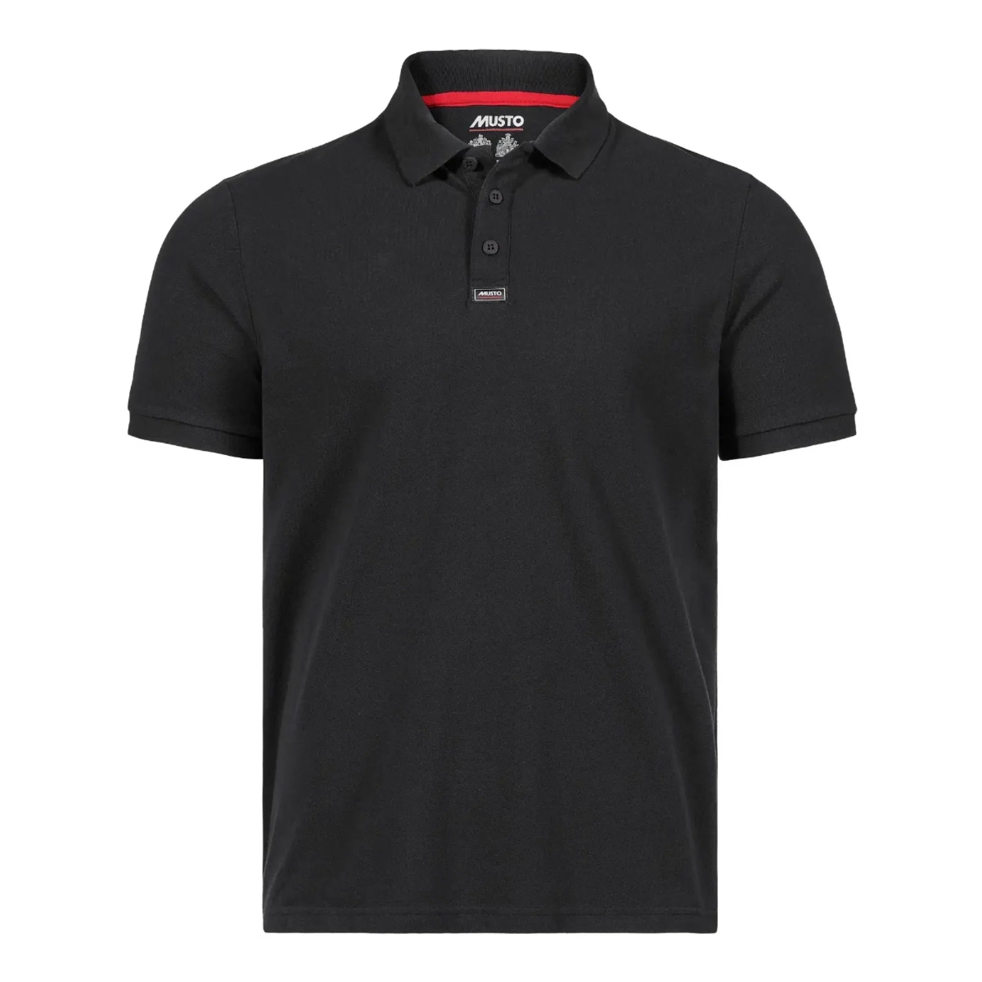 Men's Essential Pique Polo Shirt - Black