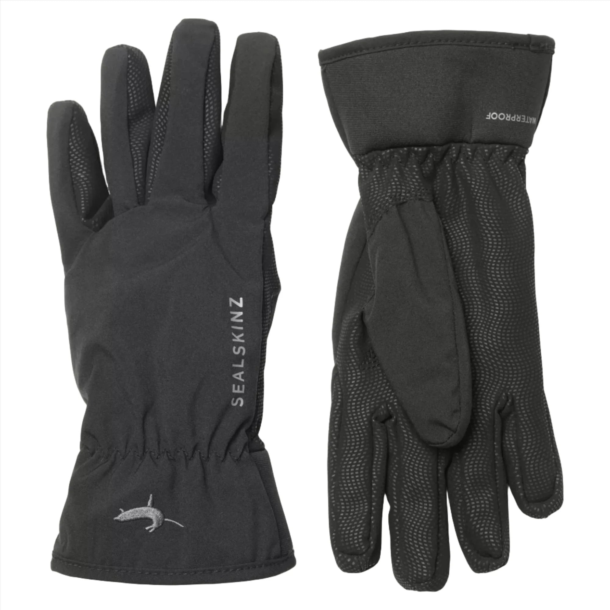 Griston Aquasealz Waterproof All Weather Lightweight Gloves - Black
