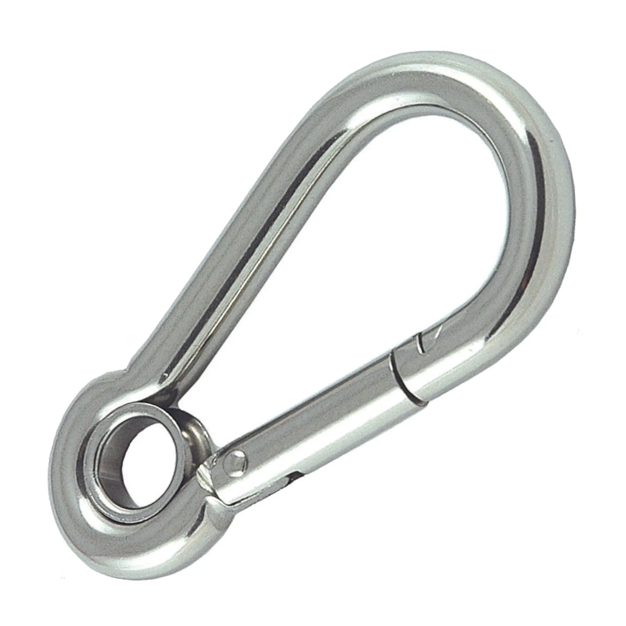Stainless Steel Carabiner with Eye