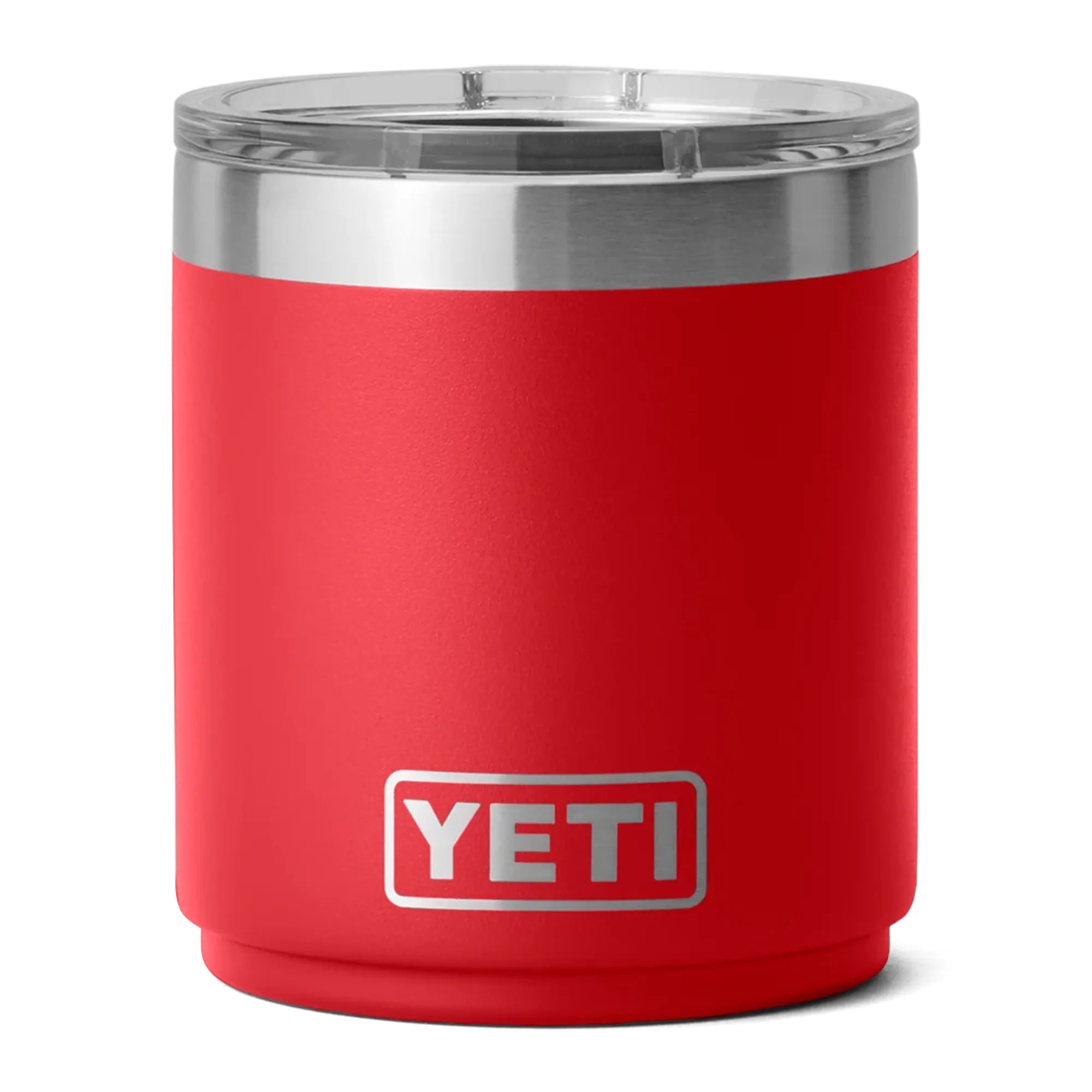 YETI Rambler 10 oz Lowball, Vacuum Insulated, Stainless Steel with Standard Lid, Charcoal YETI Rambler 10oz Lowball - Alpine Yellow