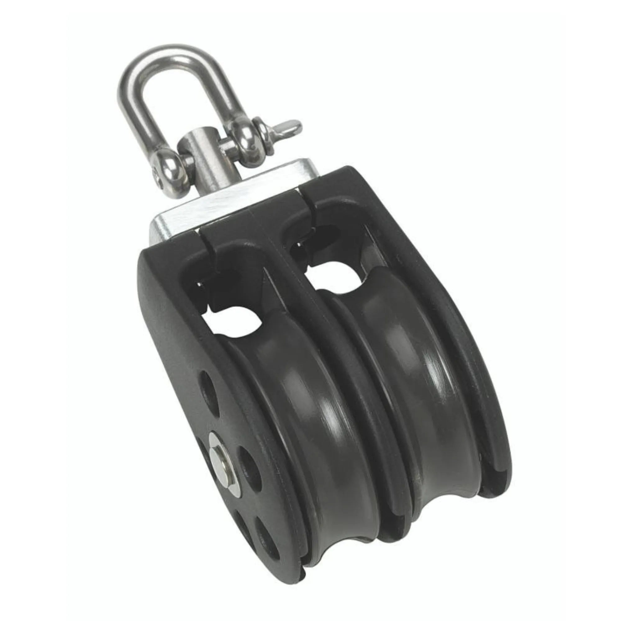 30mm (Size 1) Block - Plain Bearing - Double - Swivel