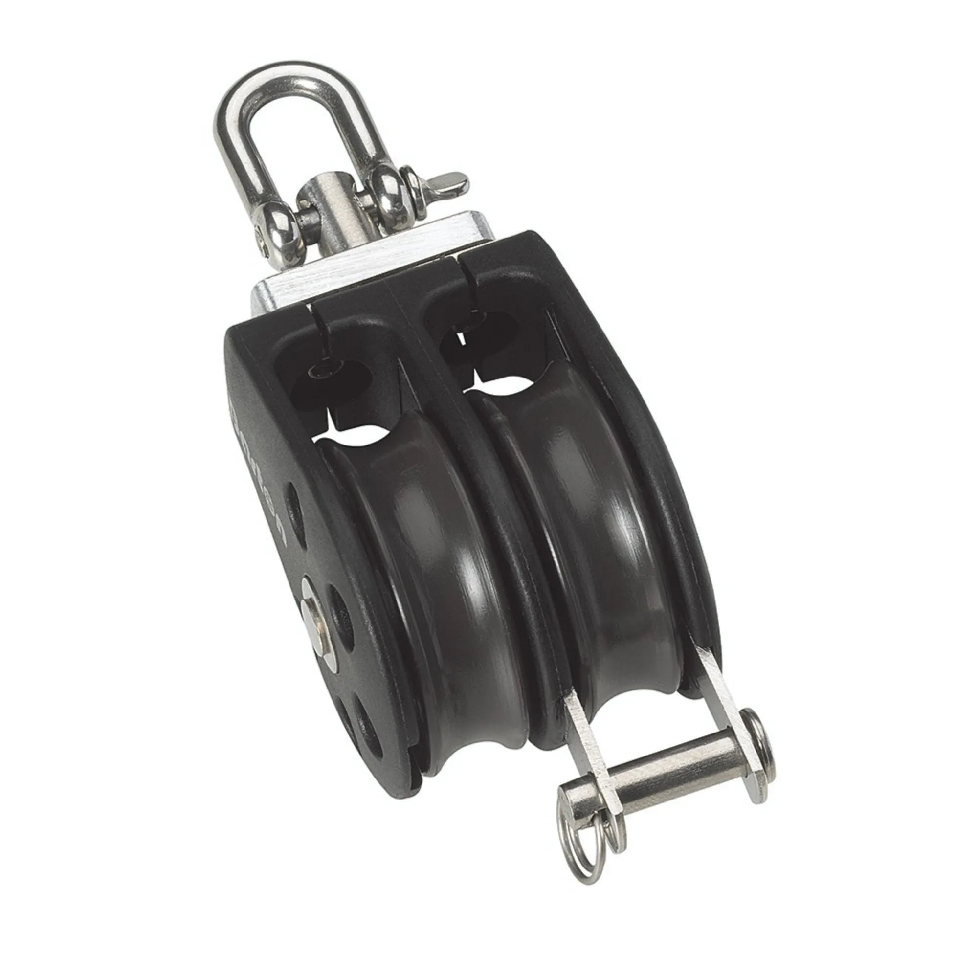 35mm (Size 2) Block - Plain Bearing - Double - Swivel & Becket