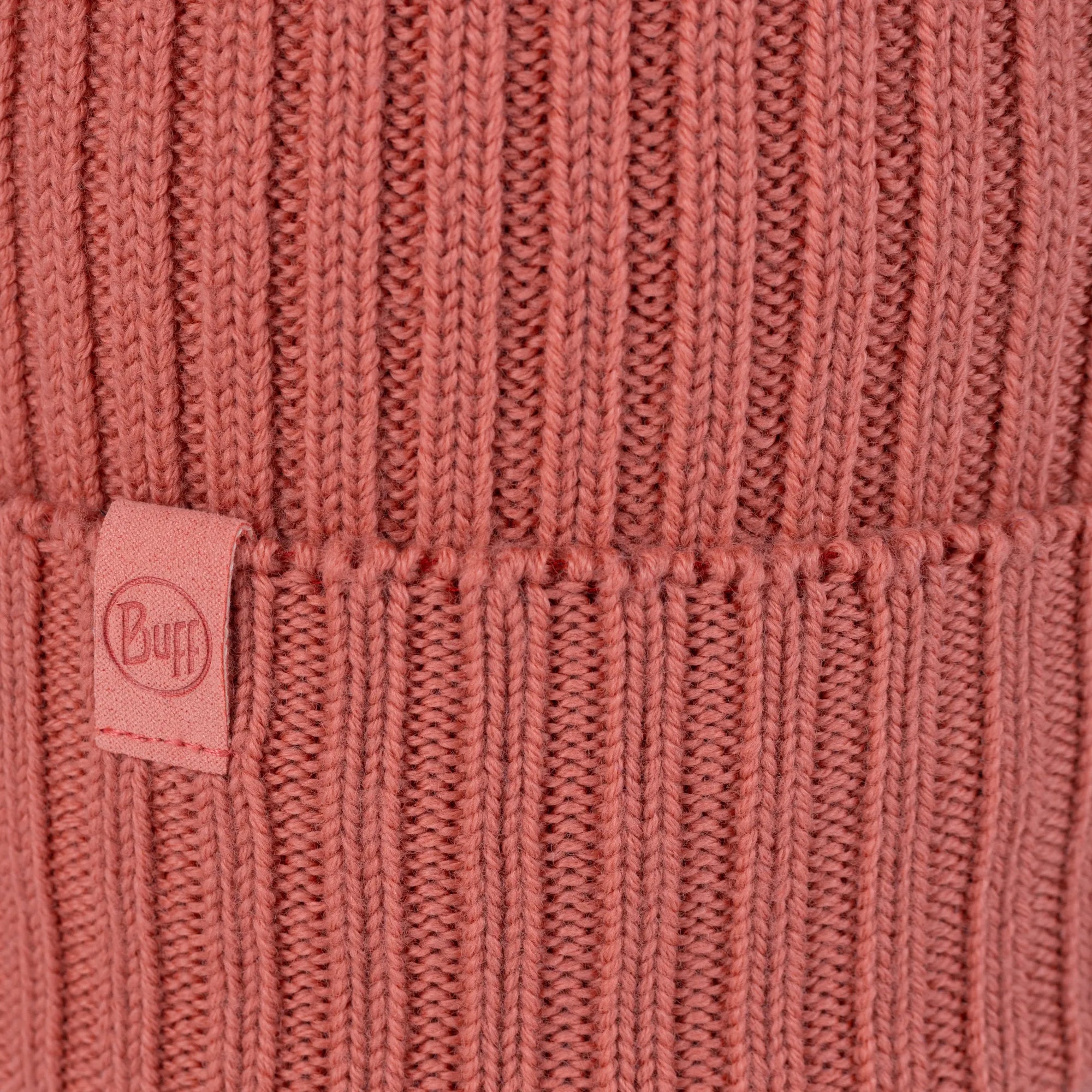 Norval Knitted Beanie - Crimson