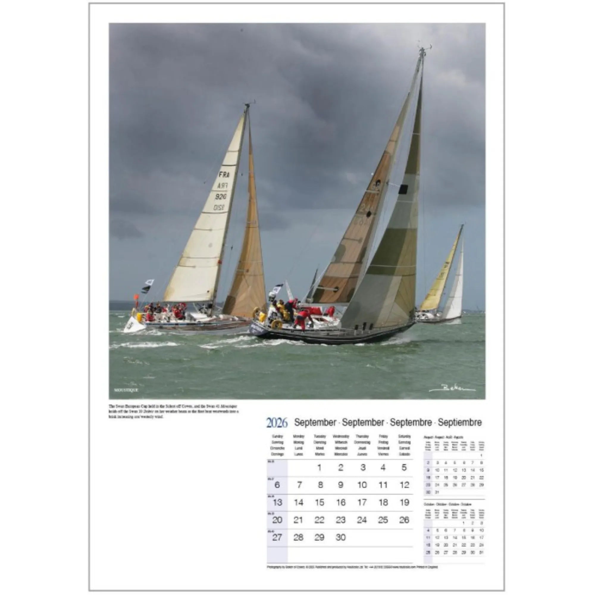 Beken of Cowes Yachting 2026 Calendar