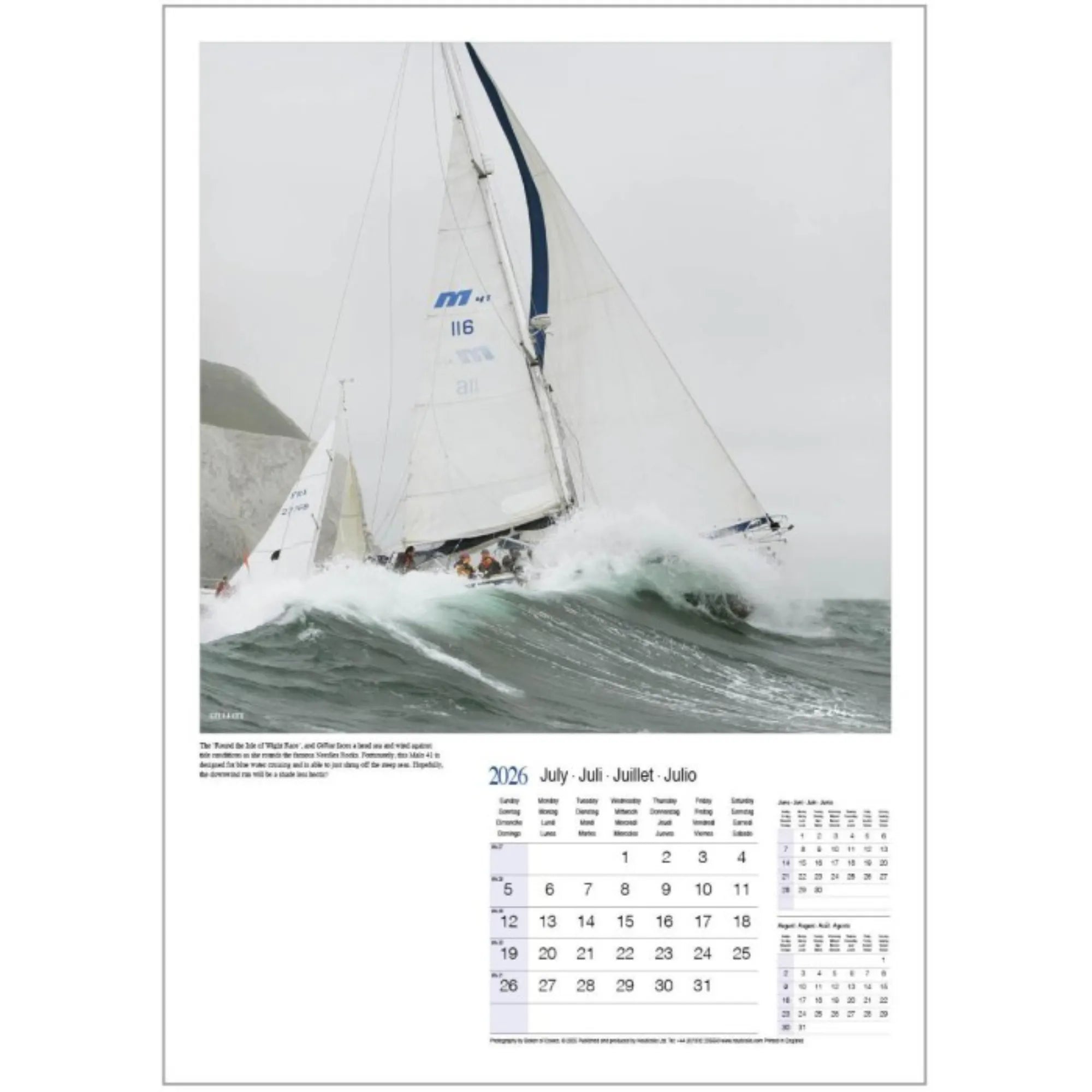 Beken of Cowes Yachting 2026 Calendar