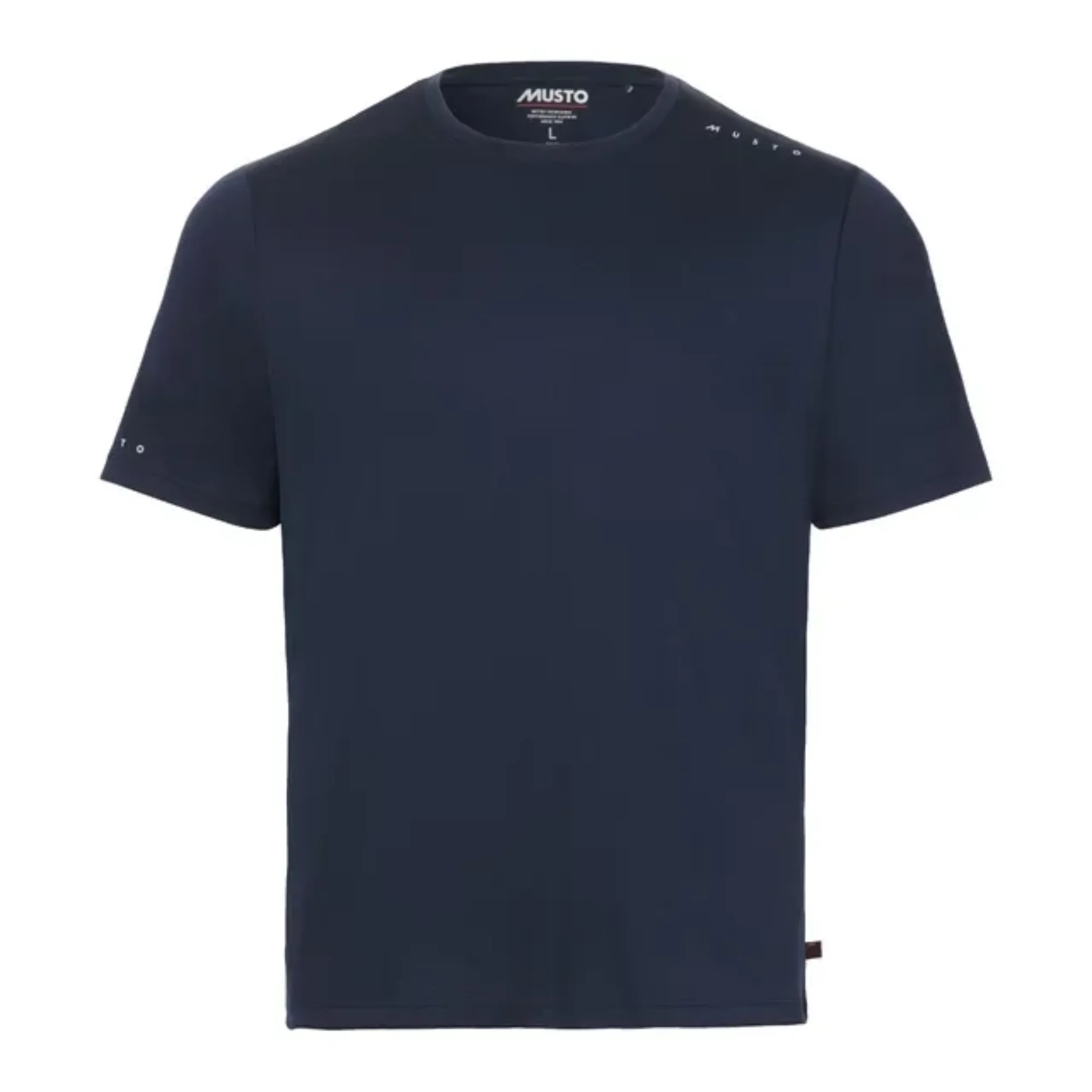 Mens Evo Crew Sunblock Short Sleve Tee - Navy