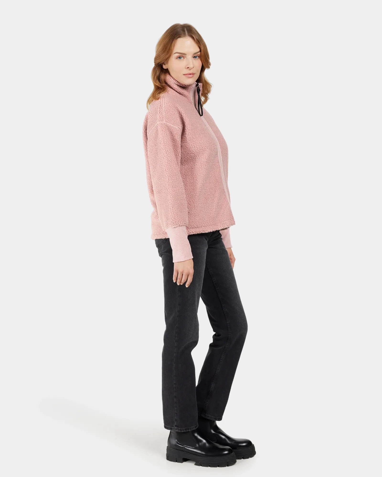 Mella Fleece - Oyster Lilac