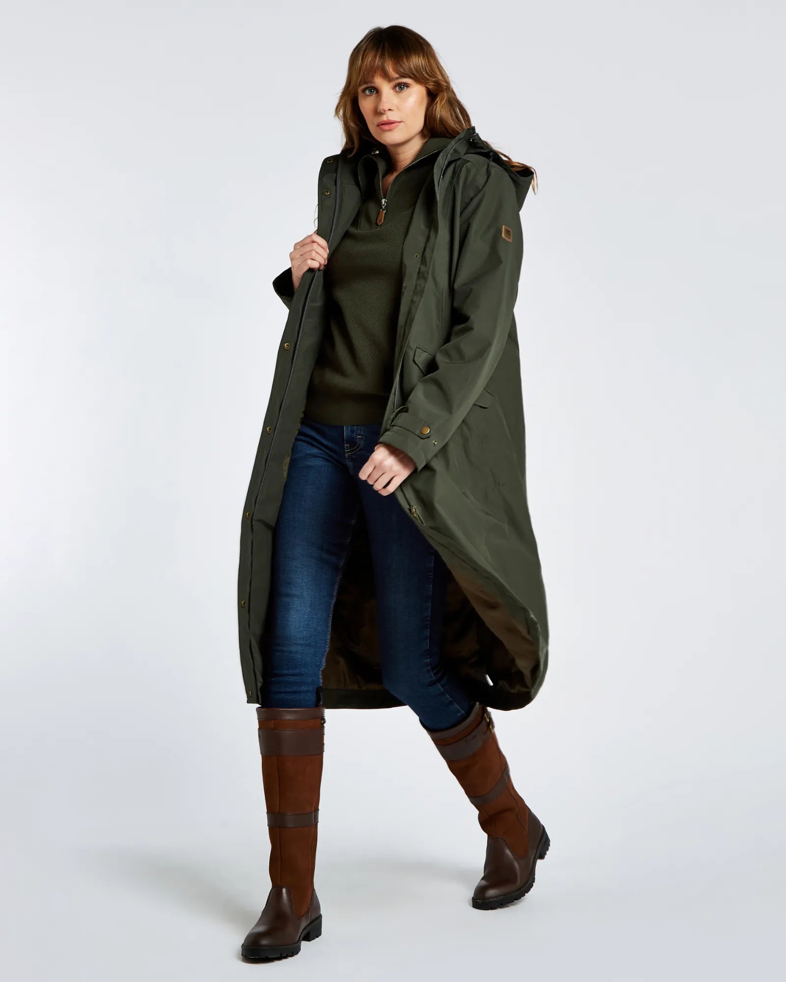 Alderford Coat - Pesto