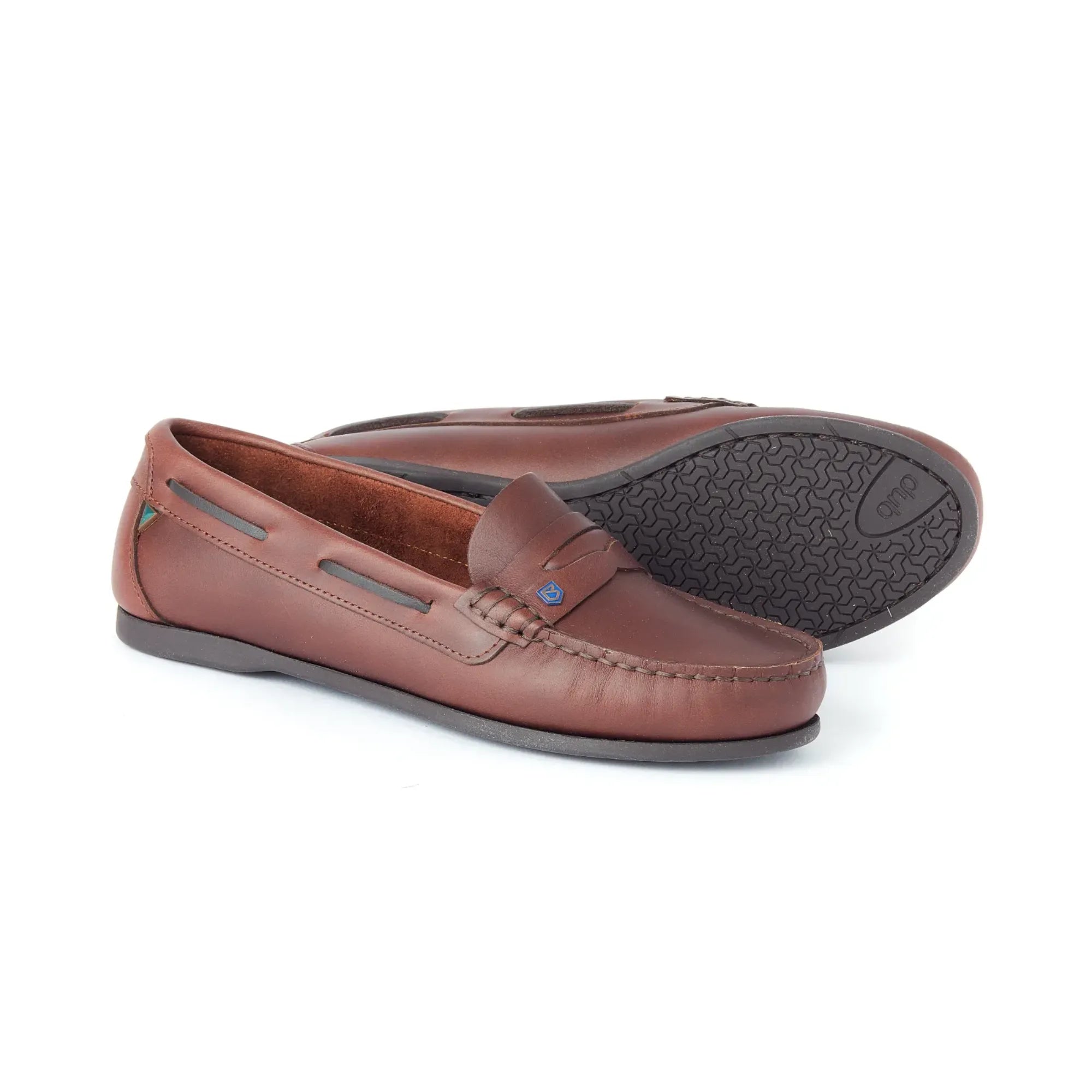 Belize Deck Shoe - Mahogany