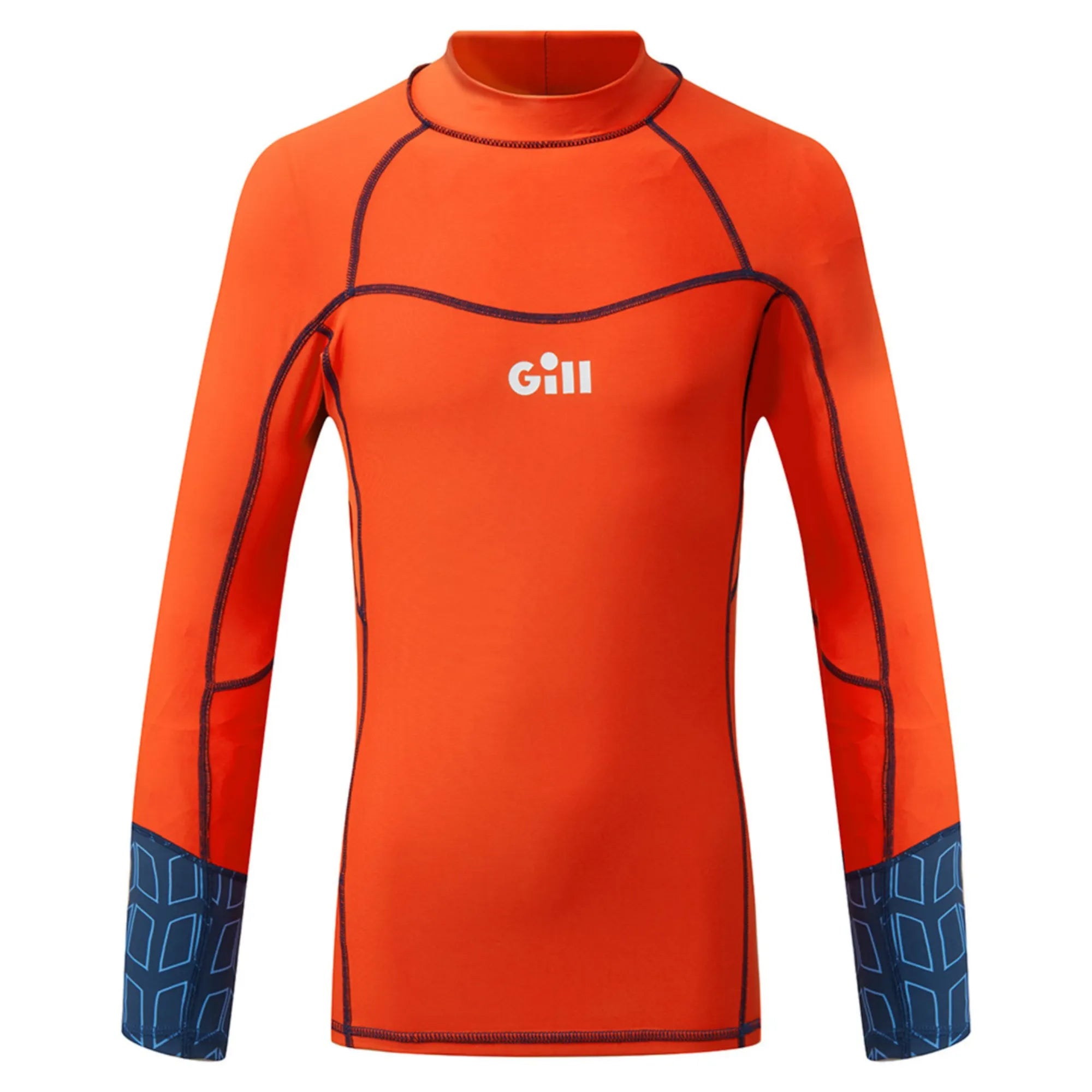 Junior Rash Vest (Long Sleeve) - Orange