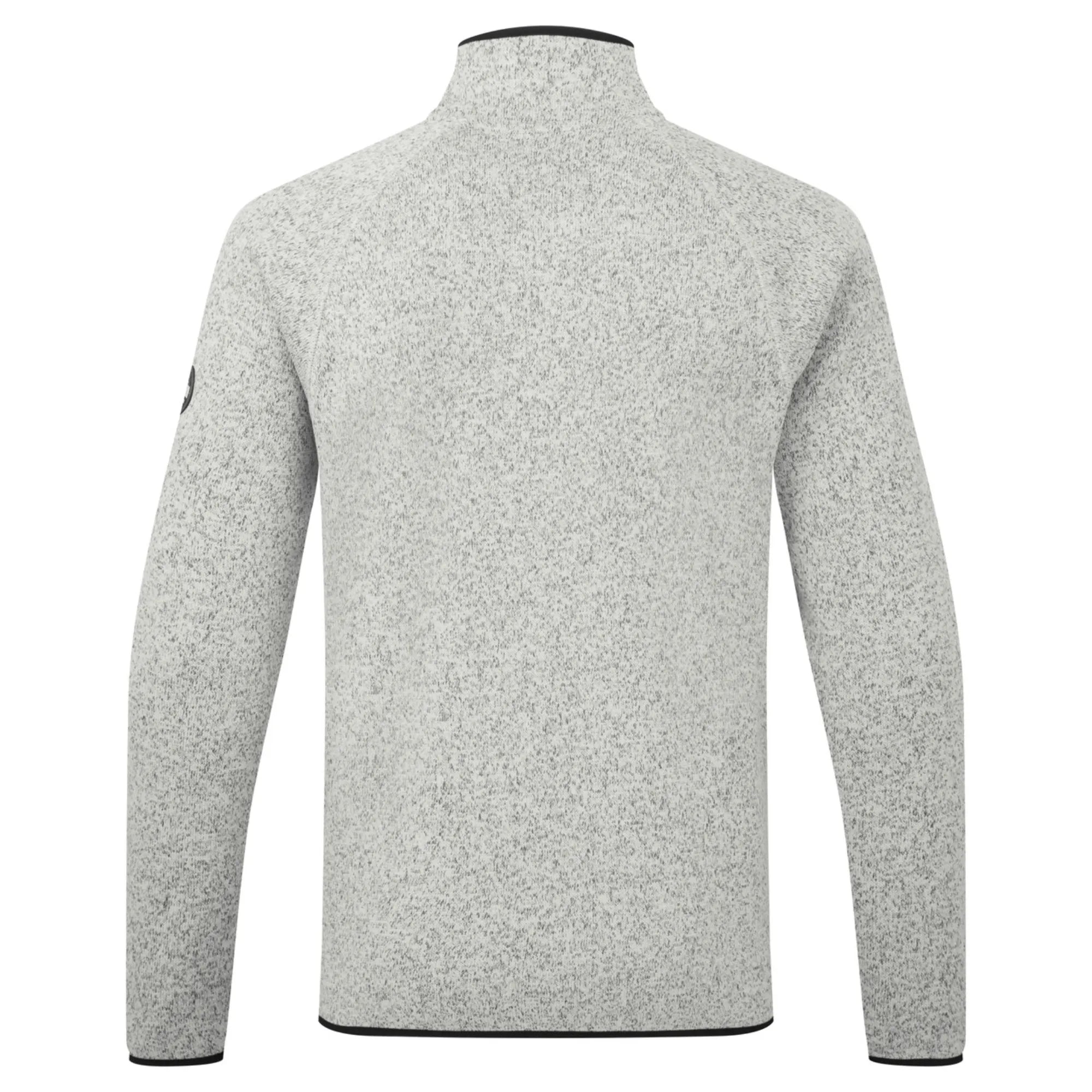 Men's Knit Fleece Jacket - Grey Marl