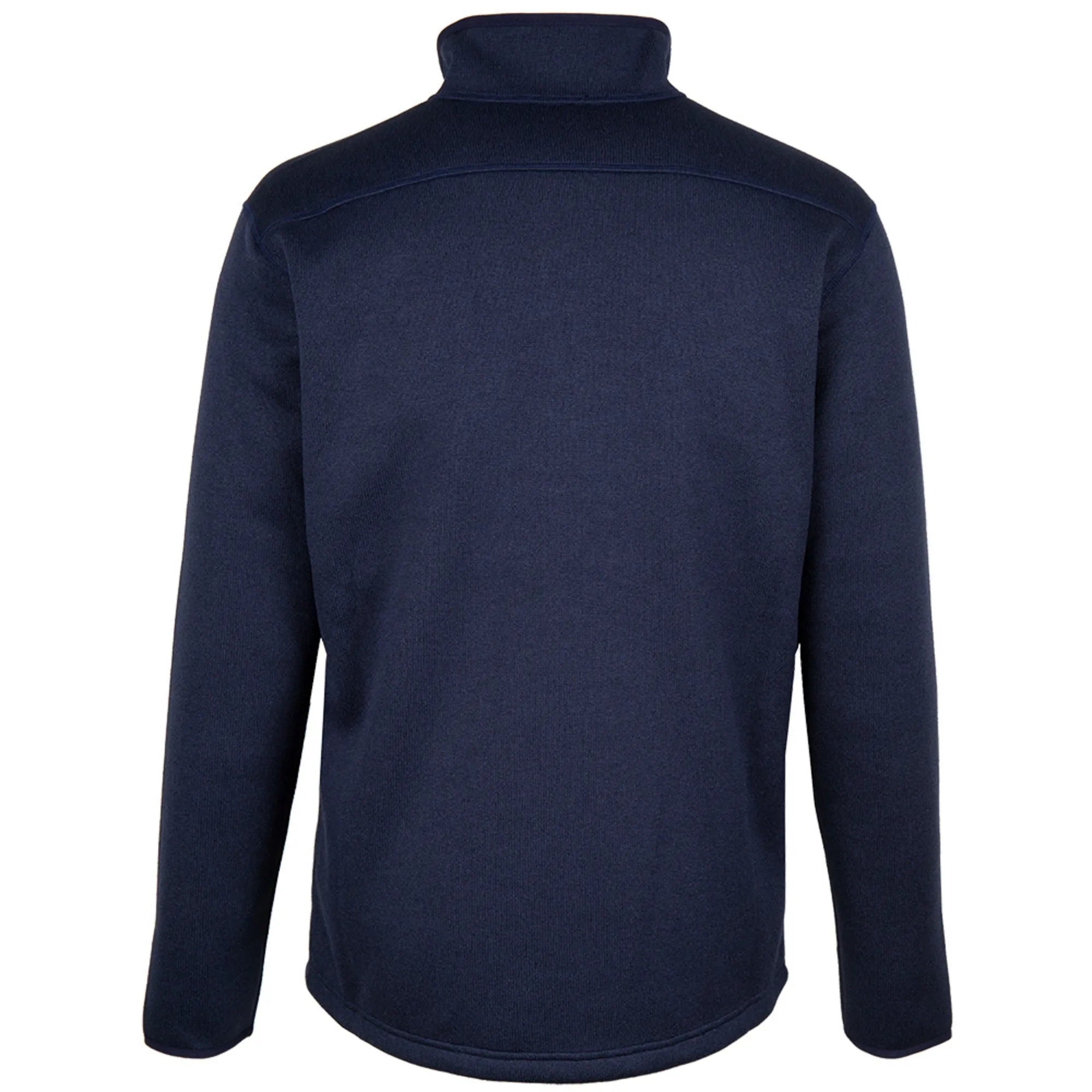 Mens Knit Fleece Jacket - Navy