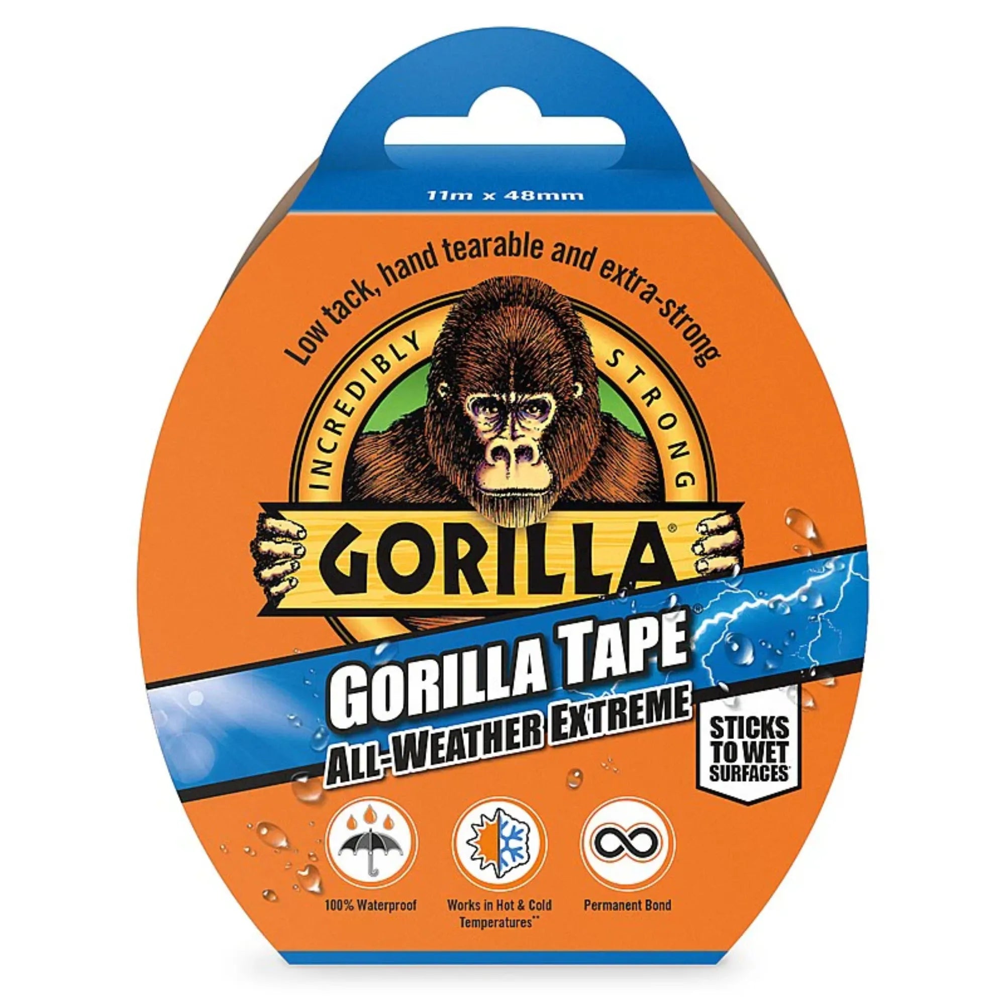 Gorilla All Weather Extreme Tape 11m