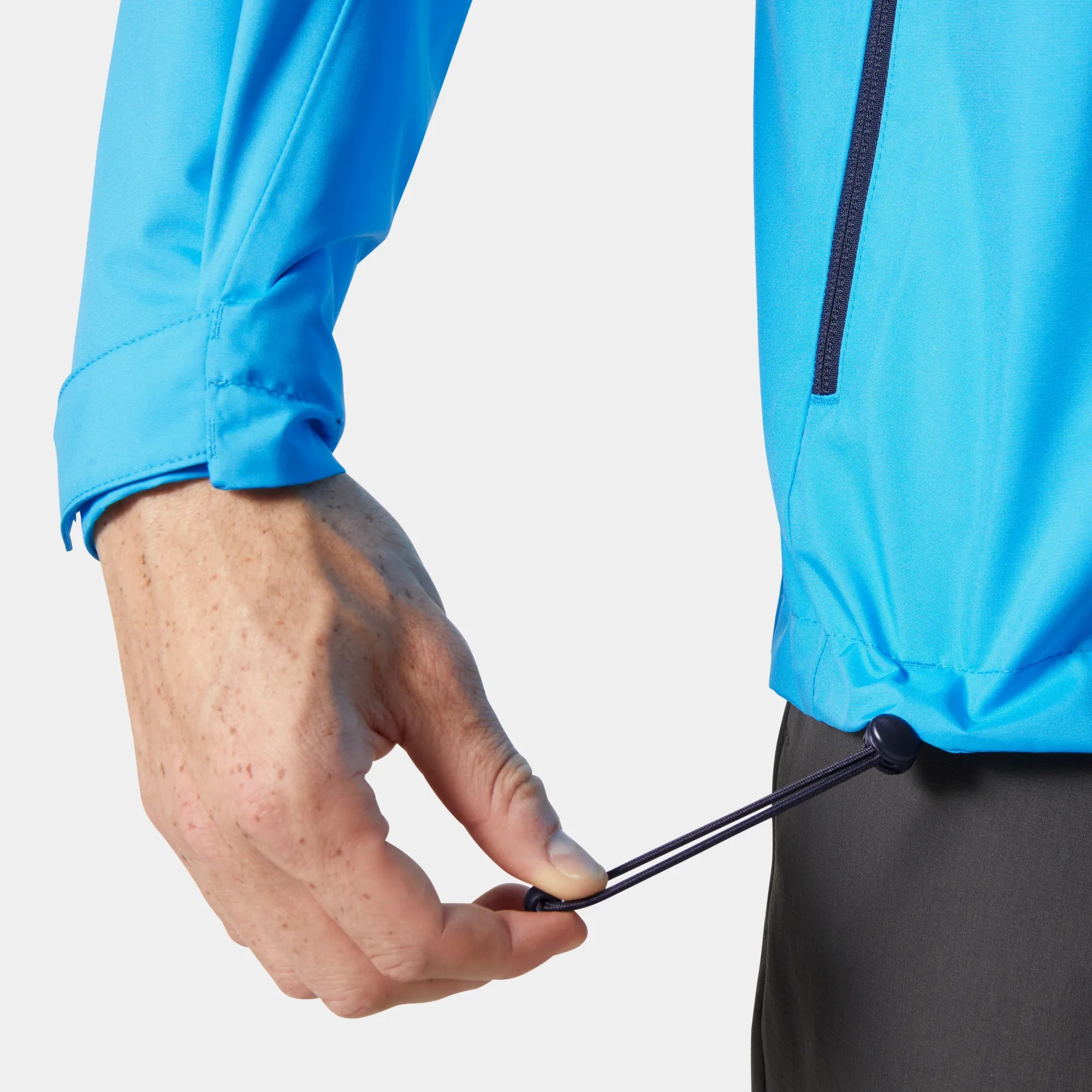 Men's Crew Hooded Midlayer Jacket 2.0 - Cyan