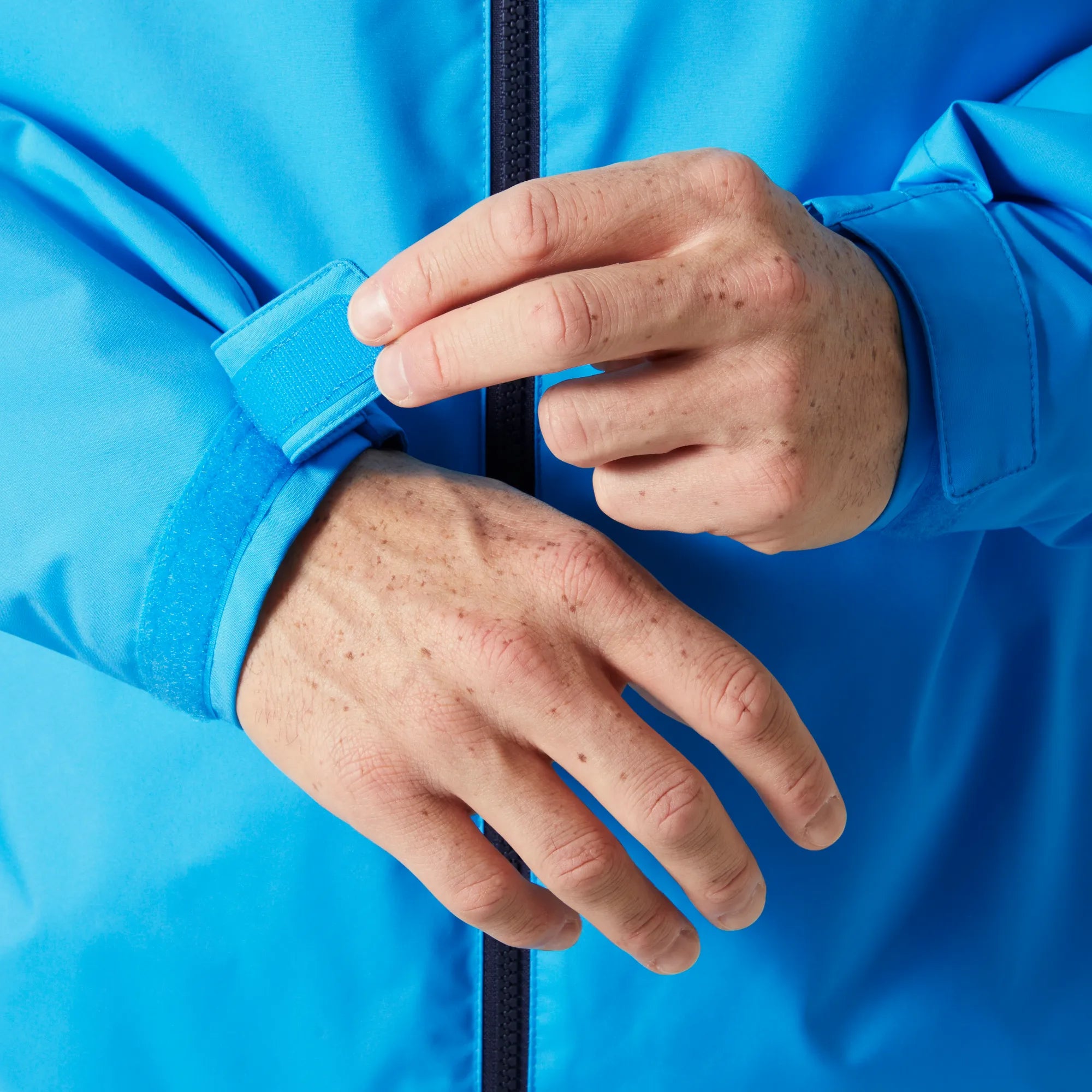 Men's Crew Hooded Midlayer Jacket 2.0 - Cyan