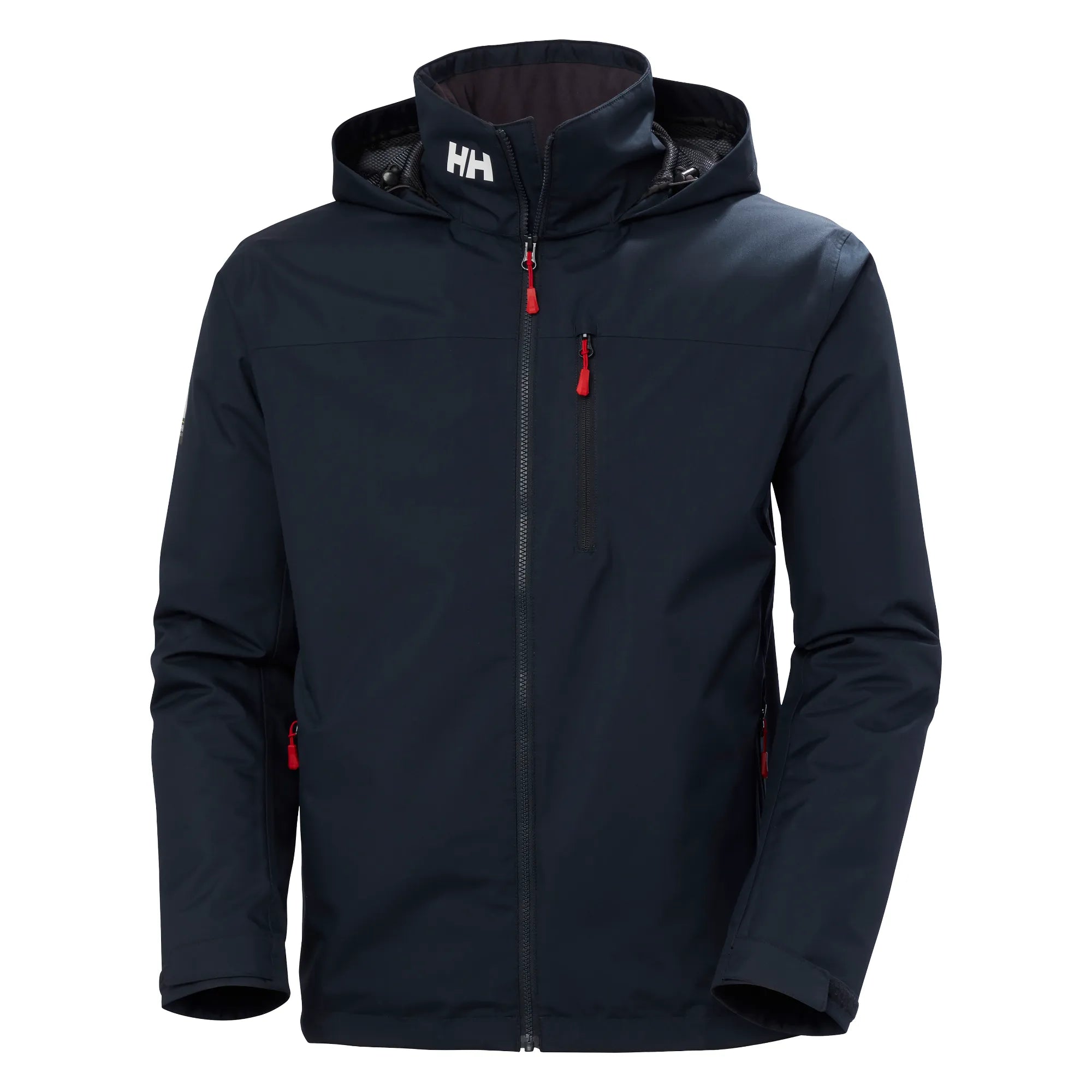 Mens Crew Hooded Midlayer Sailing Jacket 2.0 - Navy