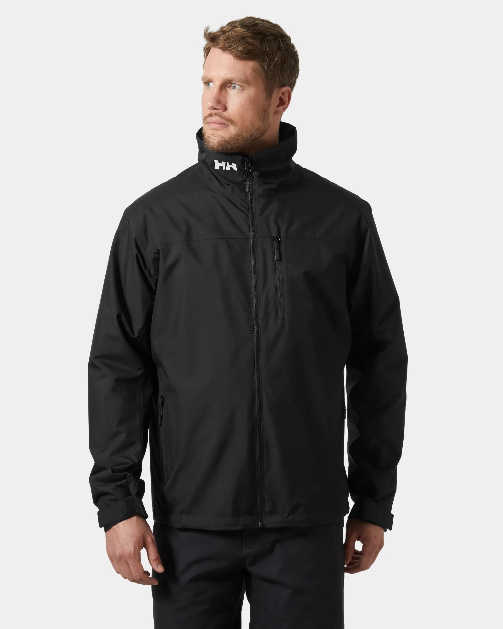 Men's Crew Midlayer Sailing Jacket - Black