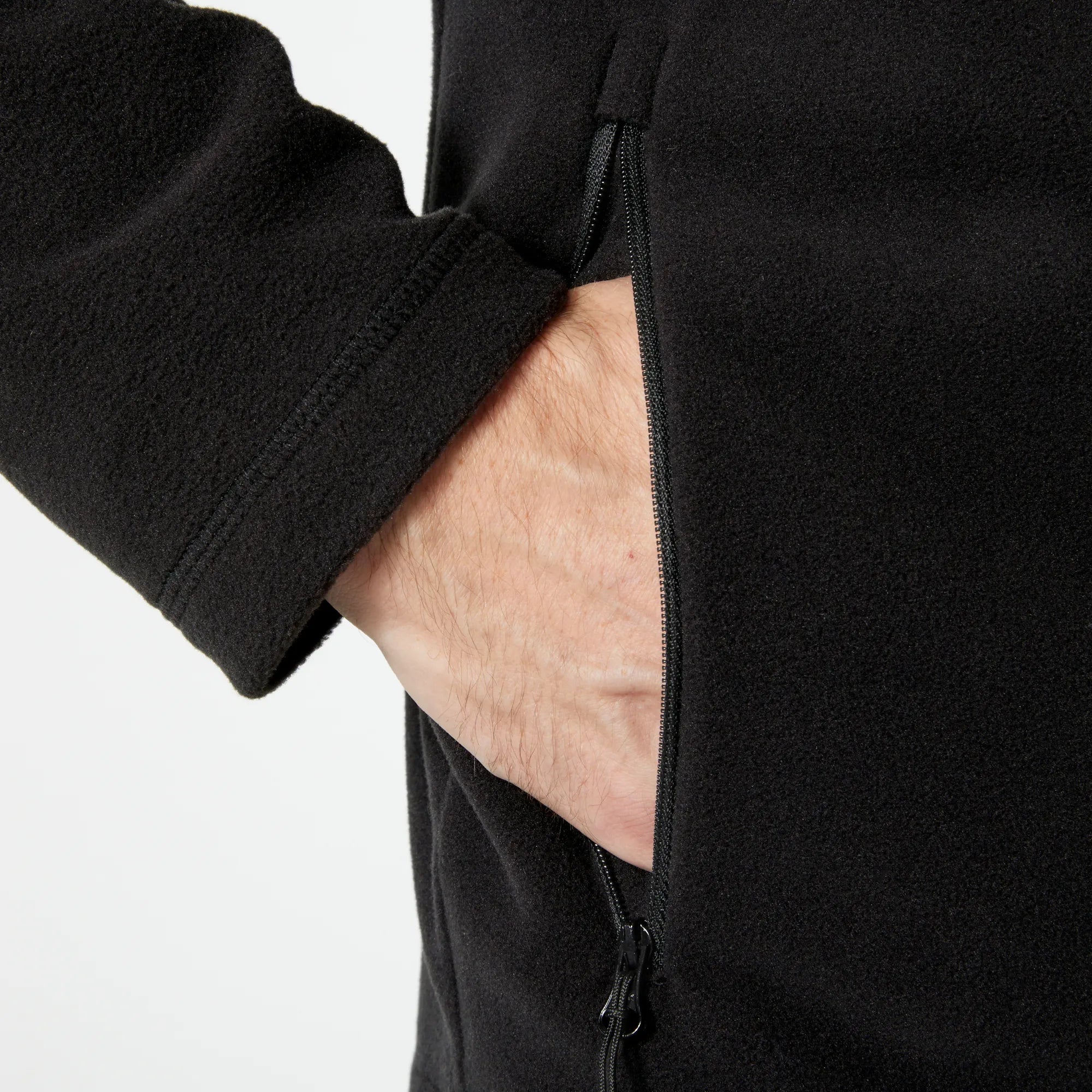 Men's Daybreaker Block Microfleece Jacket - Black
