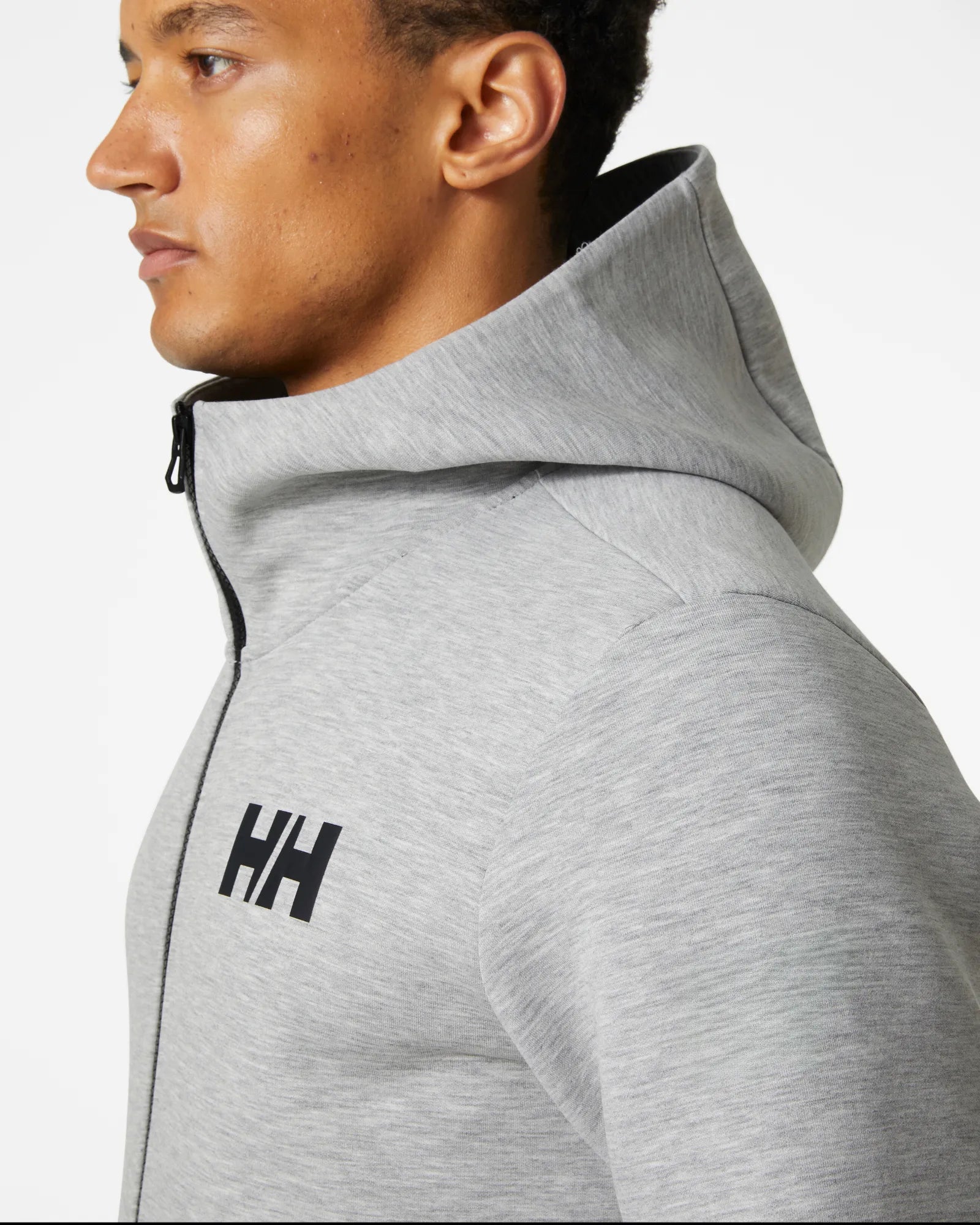 Helly Hansen Men s HP Ocean Sailing Full Zip Jacket 2.0 Grey Melange