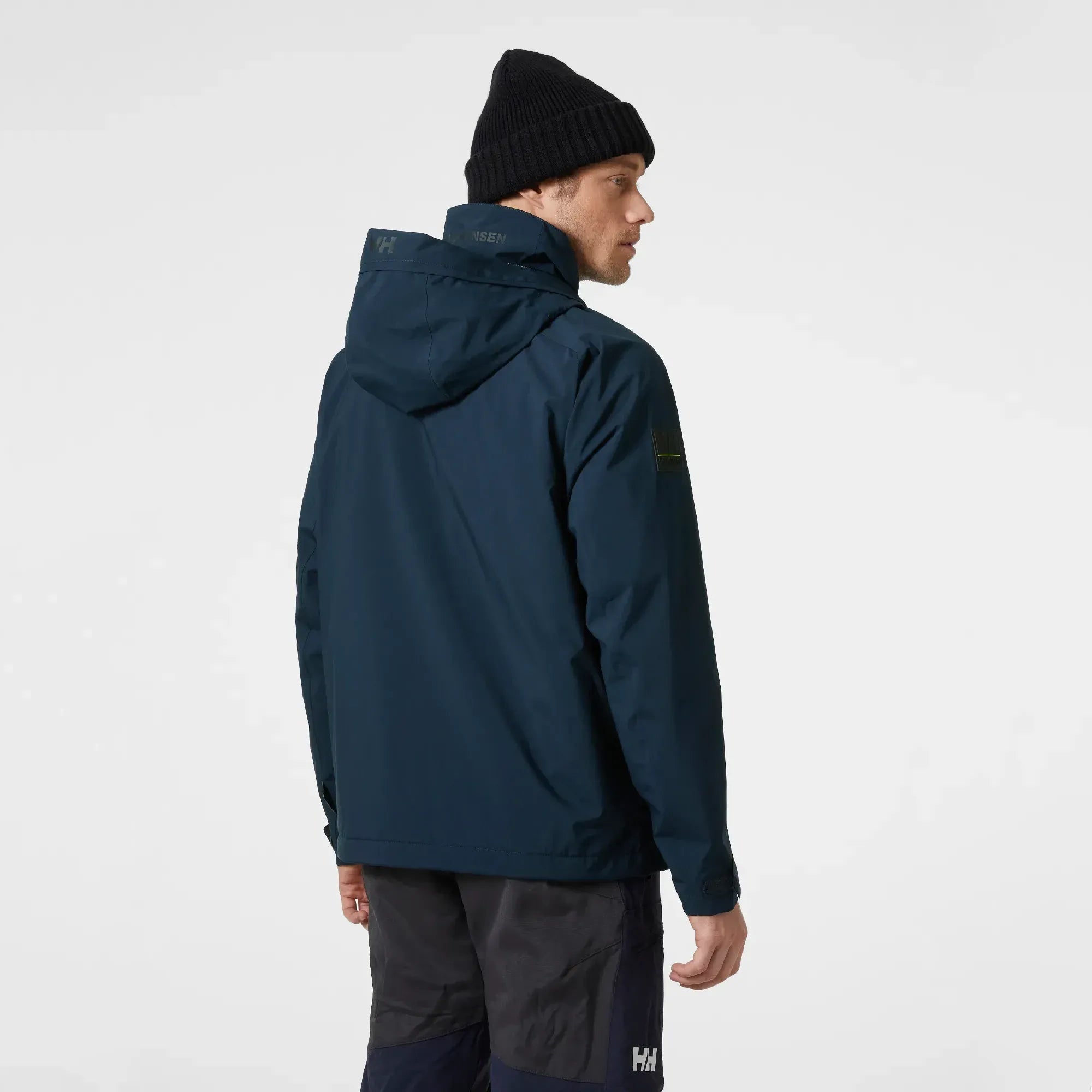 Mens HP Racing LIFALOFT Hooded Sailing Jacket - Navy