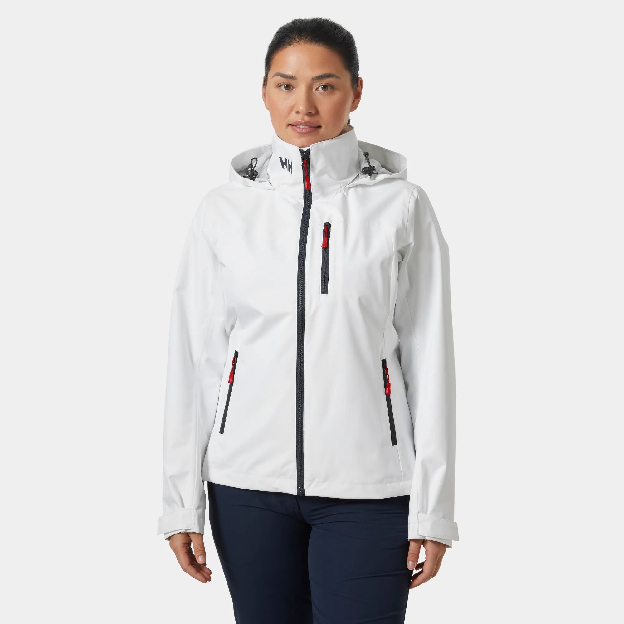 Women's Crew Hooded Jacket 2.0 - White
