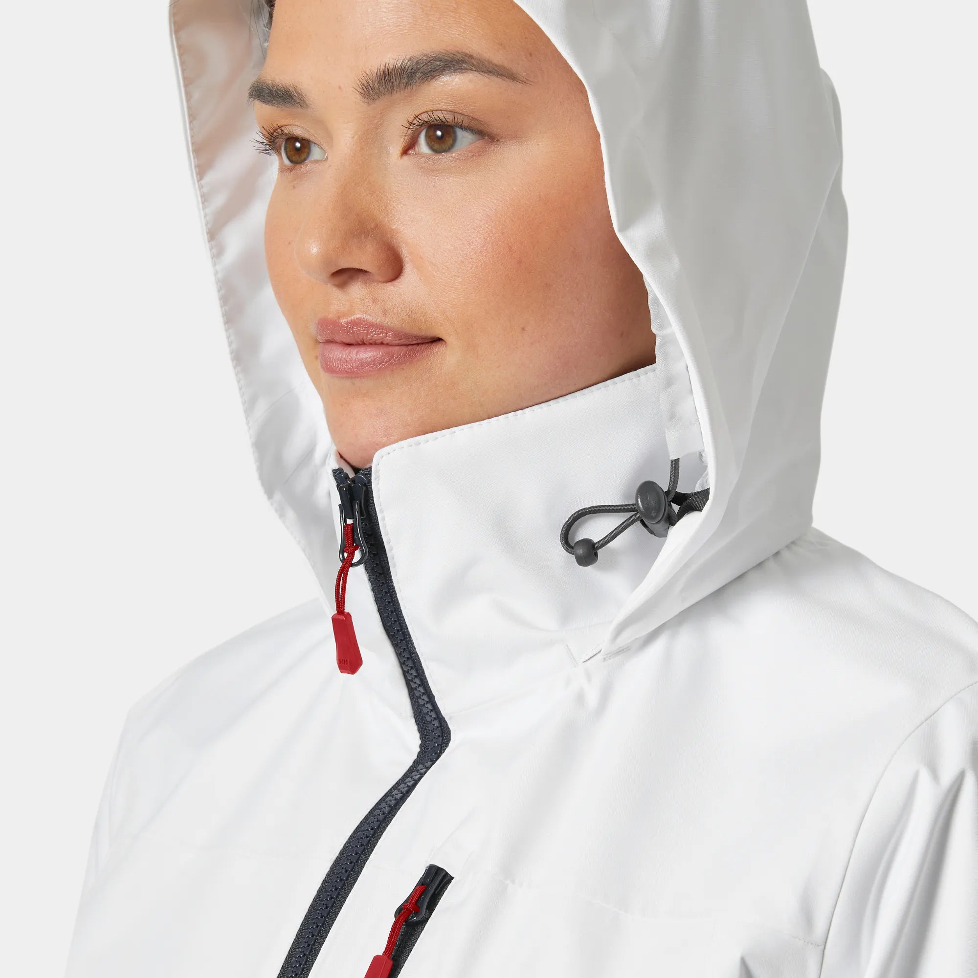 Women's Crew Hooded Jacket 2.0 - White