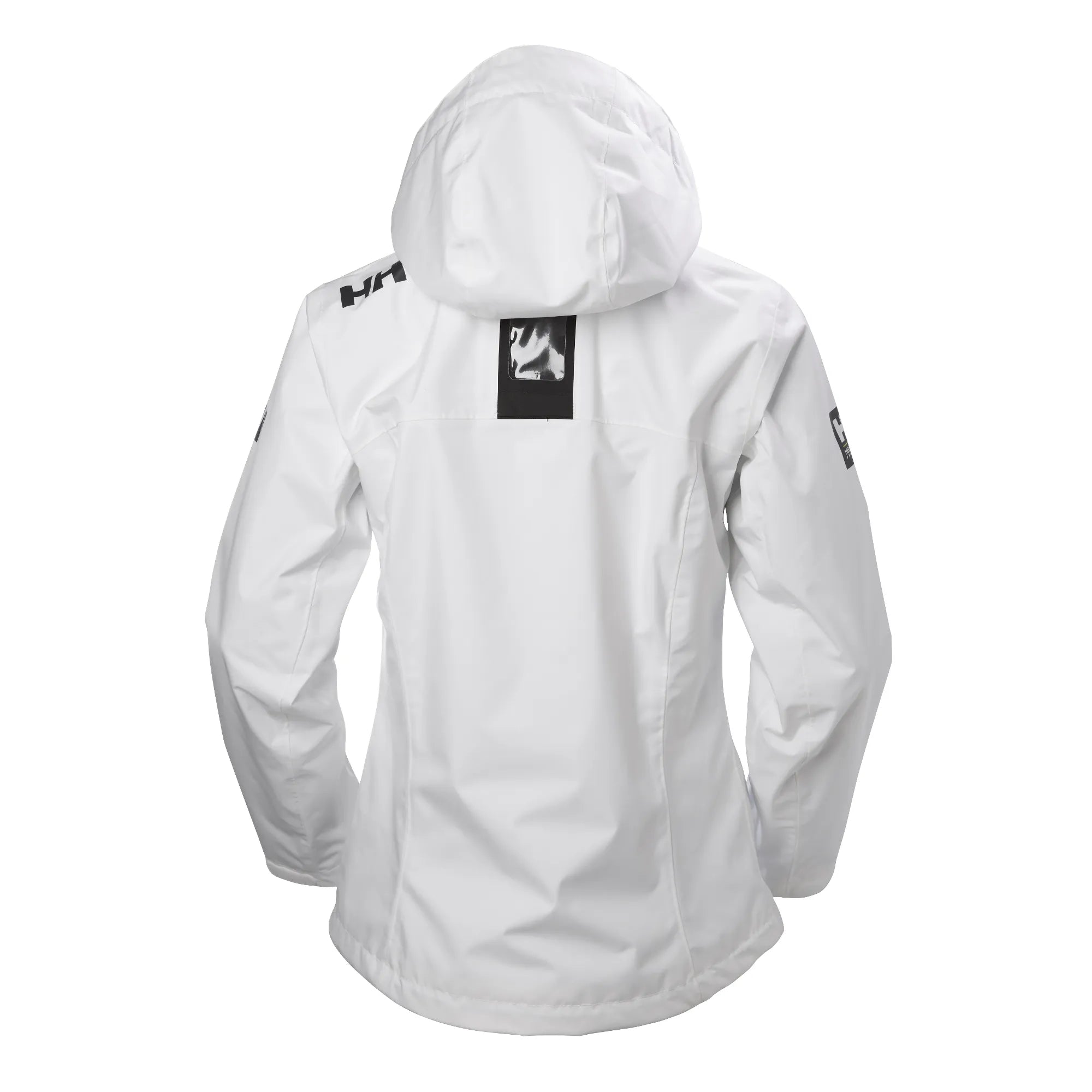 Womens Crew Hooded Jacket - White