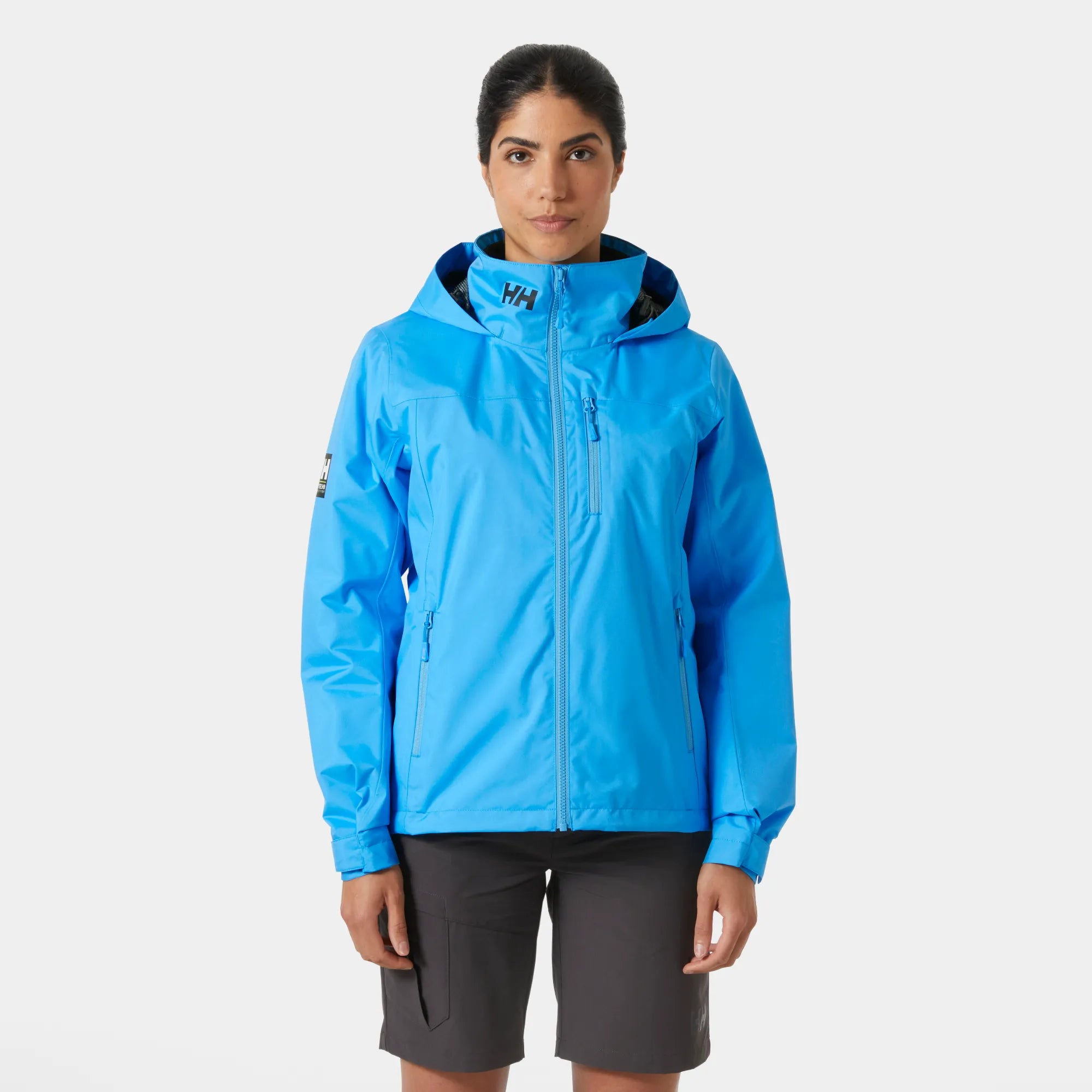 Women's Crew Hooded Midlayer Jacket 2.0 - Cyan