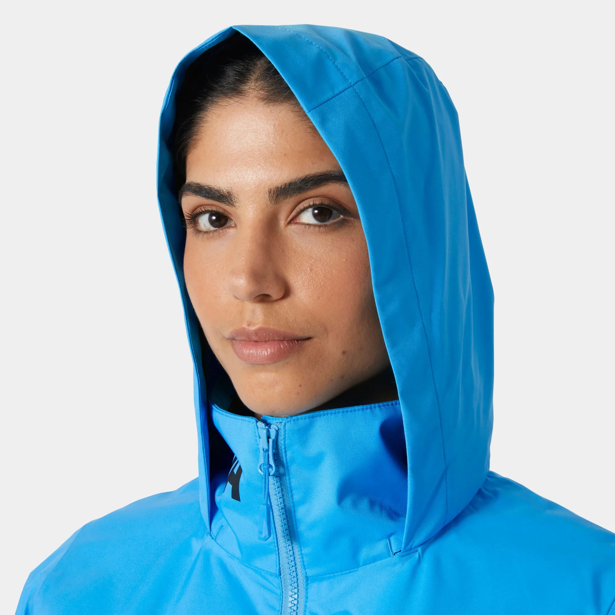 Women's Crew Hooded Midlayer Jacket 2.0 - Cyan