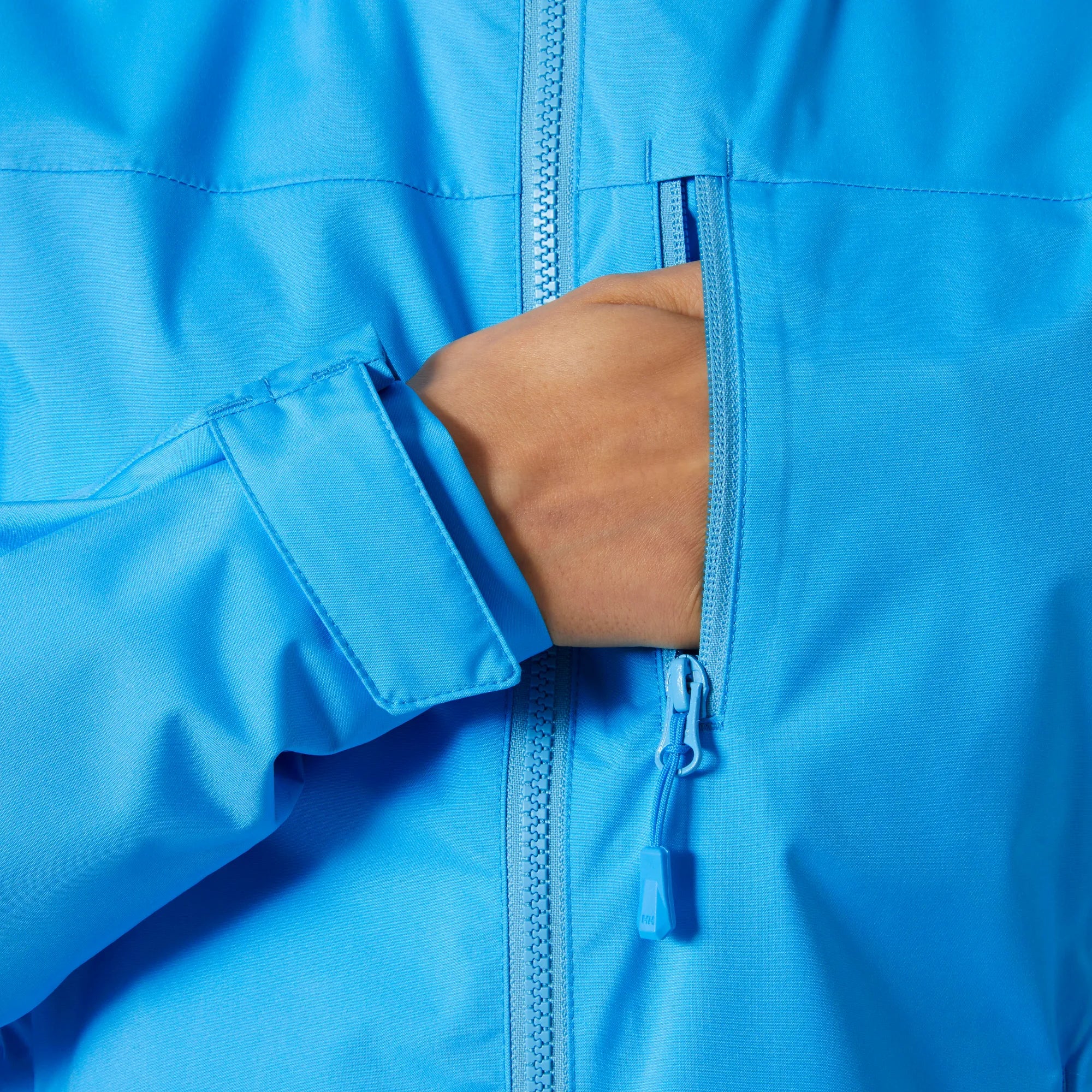 Women's Crew Hooded Midlayer Jacket 2.0 - Cyan