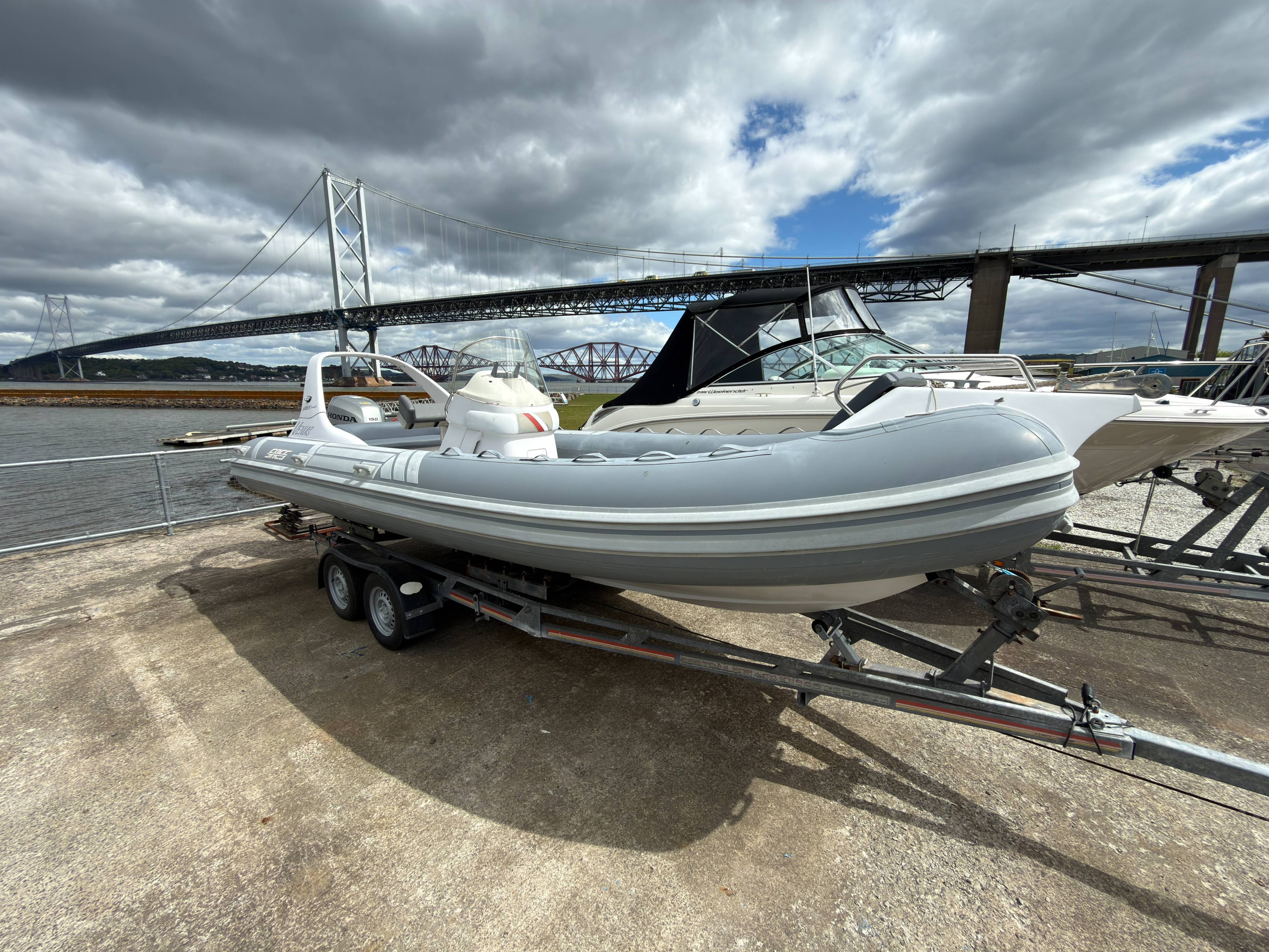 1997 SACS S640 RIB with 150hp Honda 4-stroke Outboard