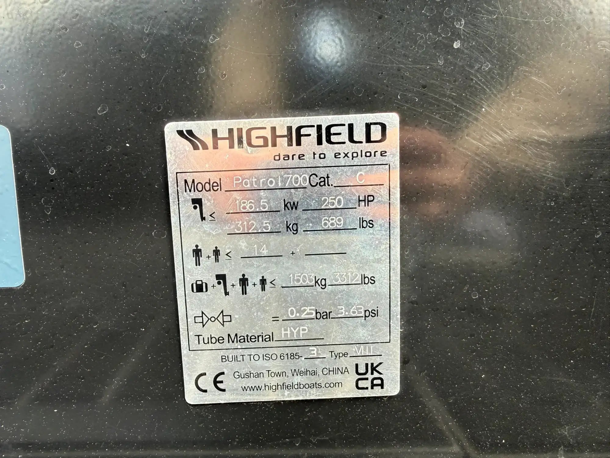 Highfield Patrol 700 (2025)