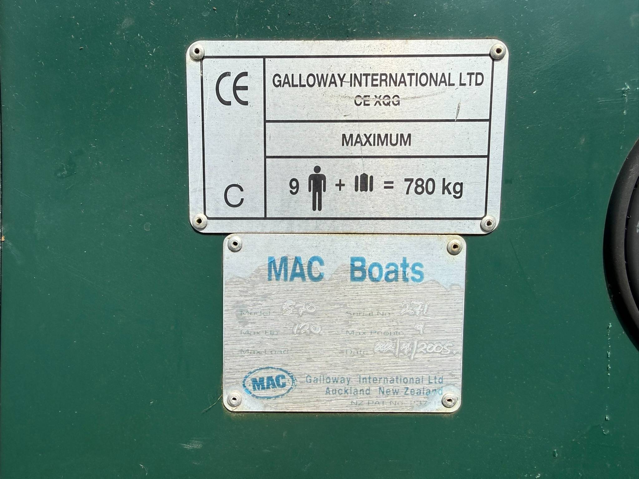 2005 Mac 570 Fisherman
