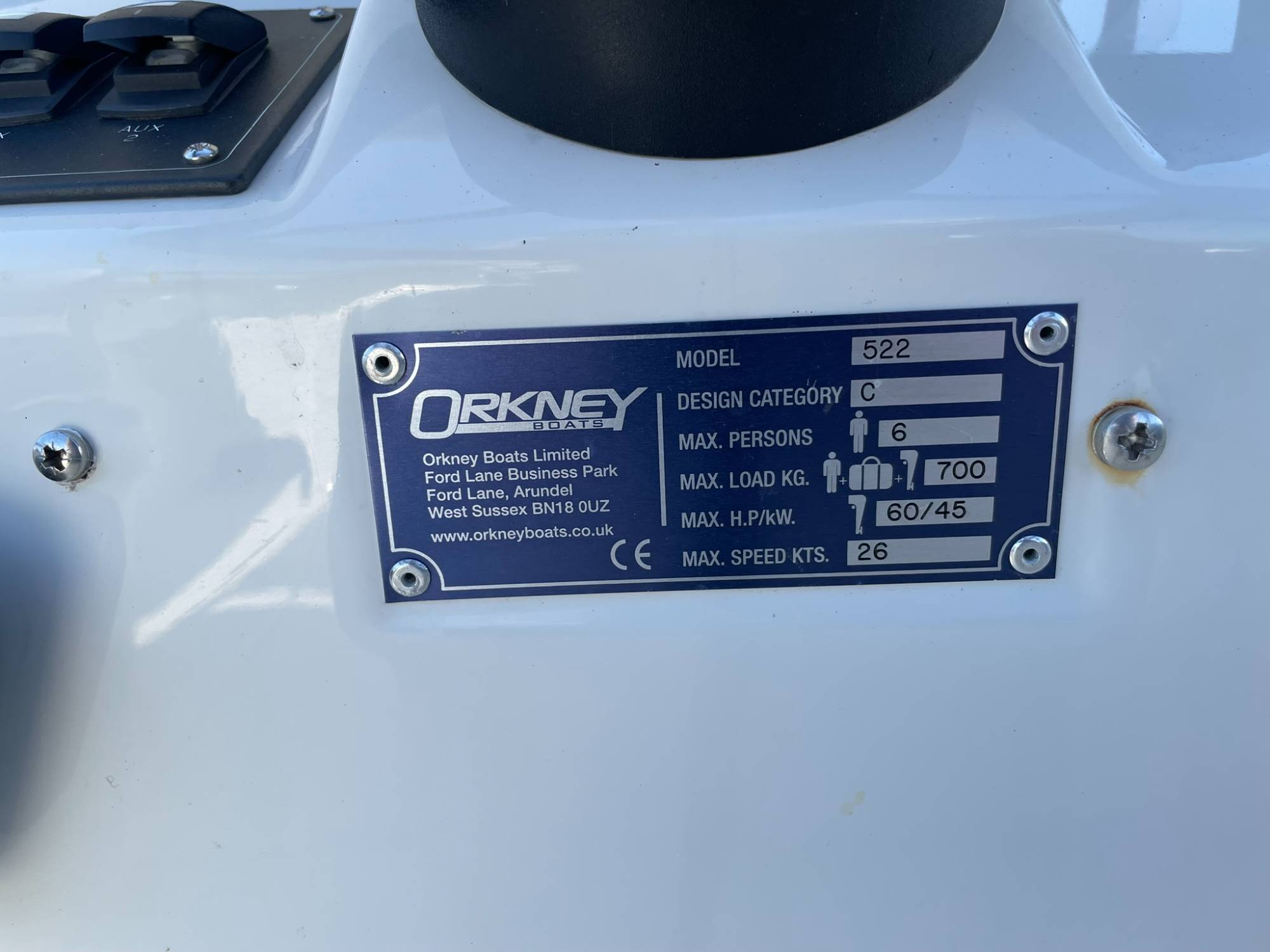 Orkney 522 (2018) with Yamaha F50HETL