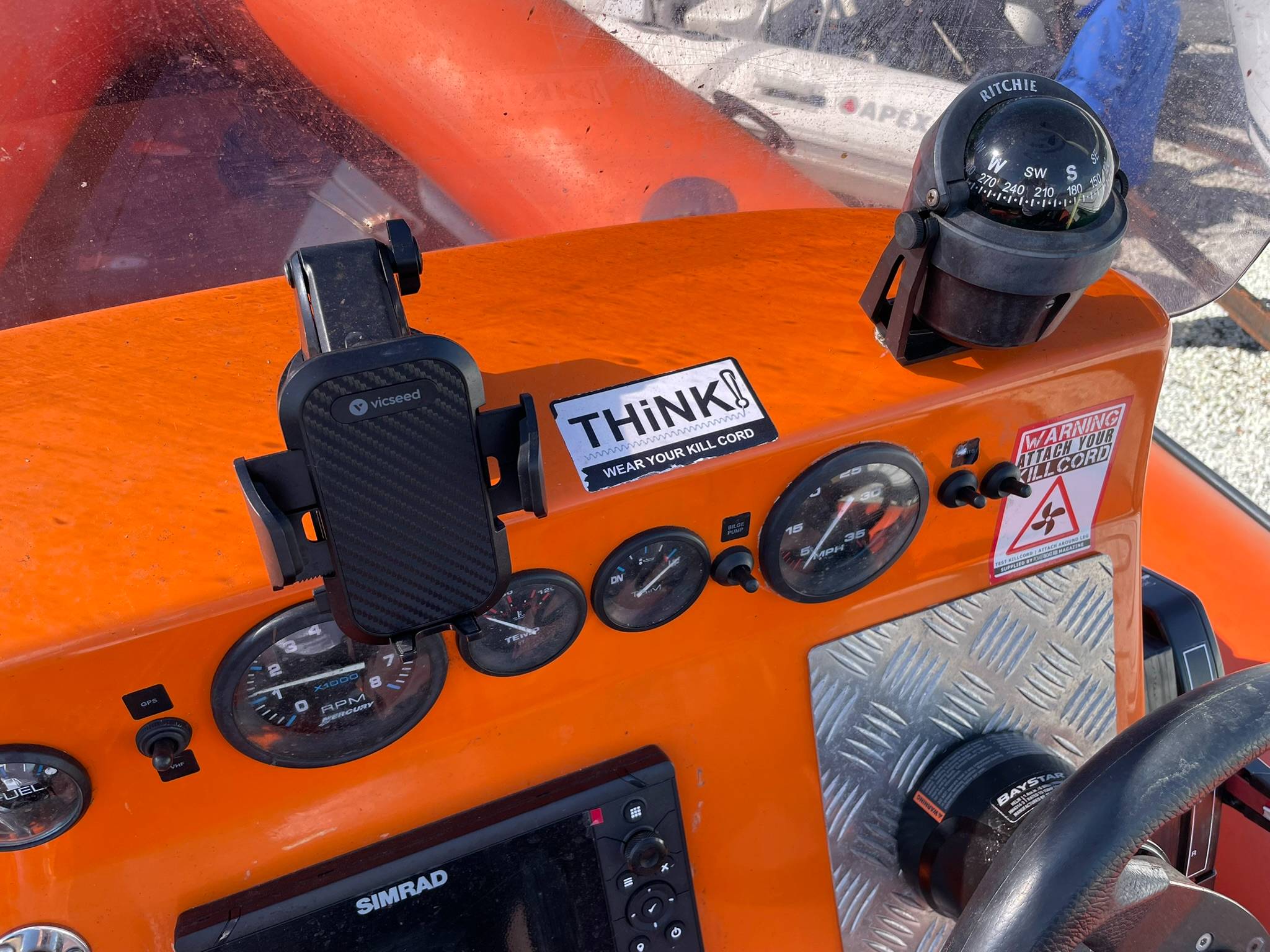 2006 Humber RIB with Mariner F100 ELPT-EFI Outboard