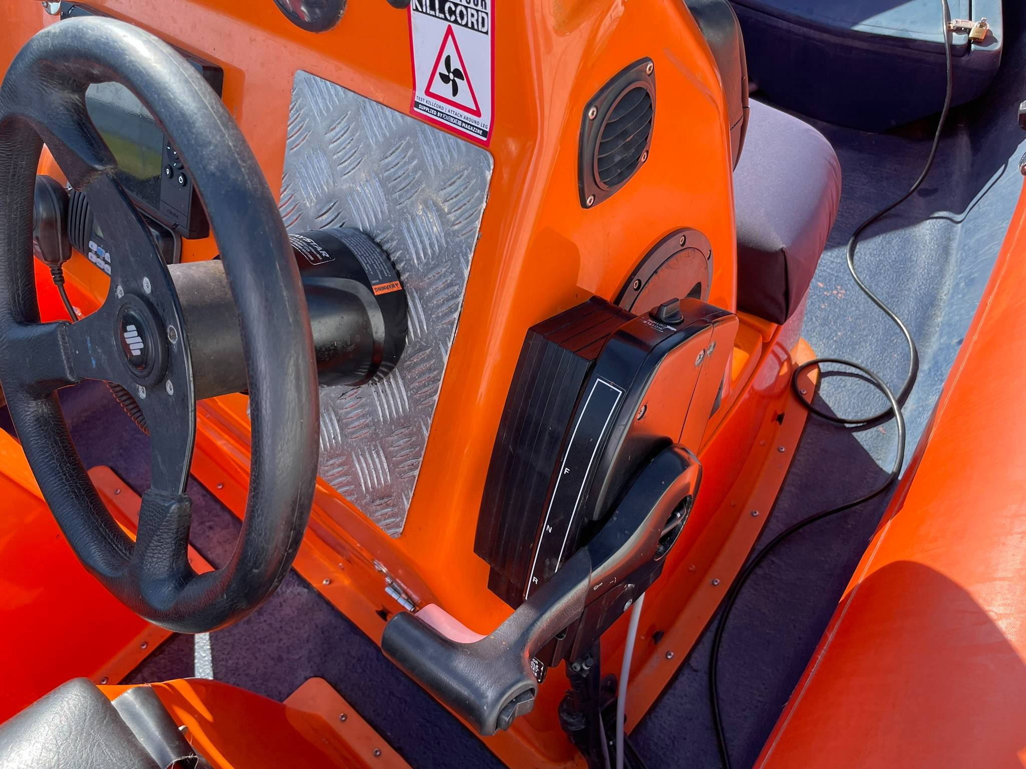 2006 Humber RIB with Mariner F100 ELPT-EFI Outboard