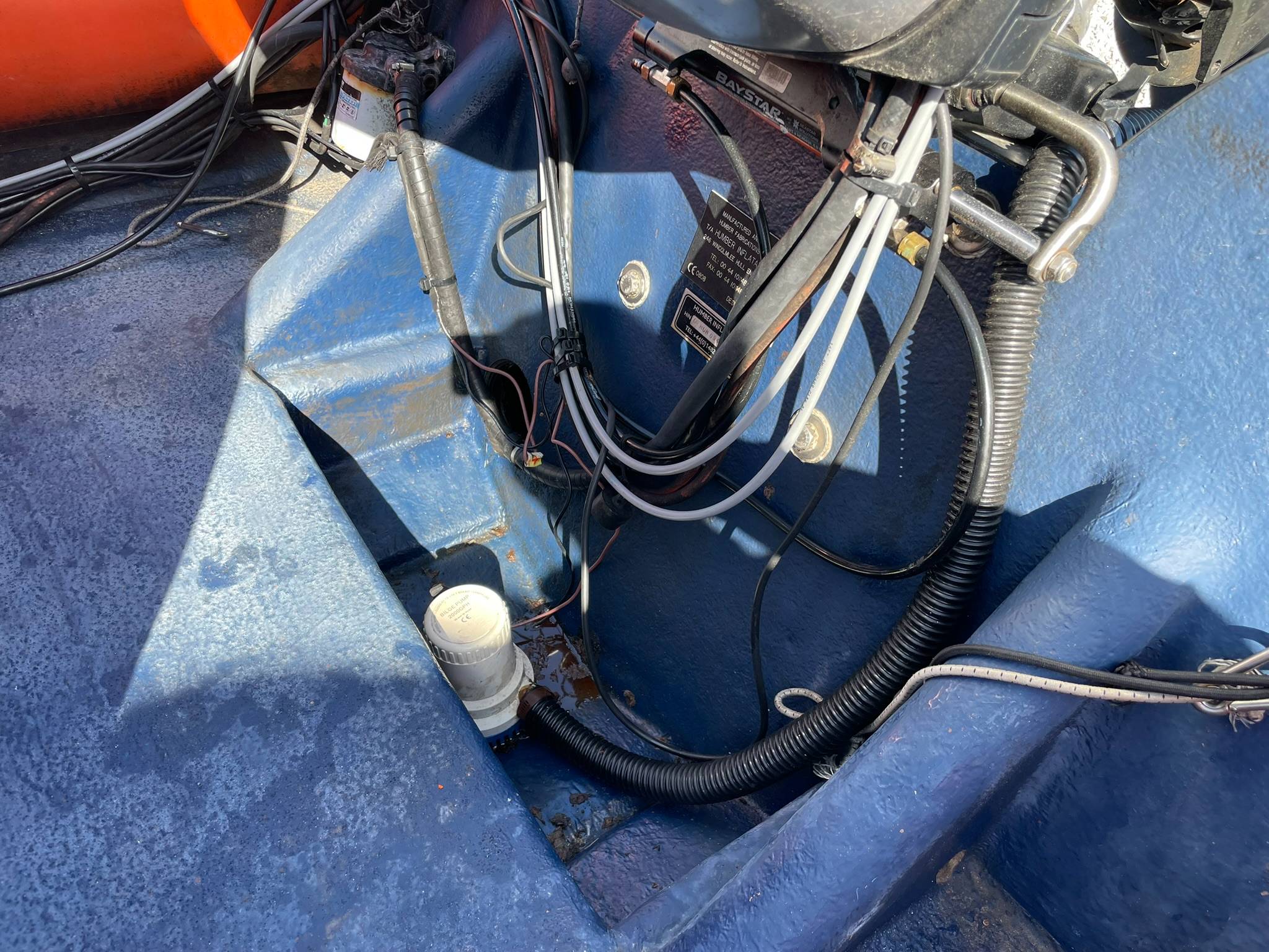 2006 Humber RIB with Mariner F100 ELPT-EFI Outboard