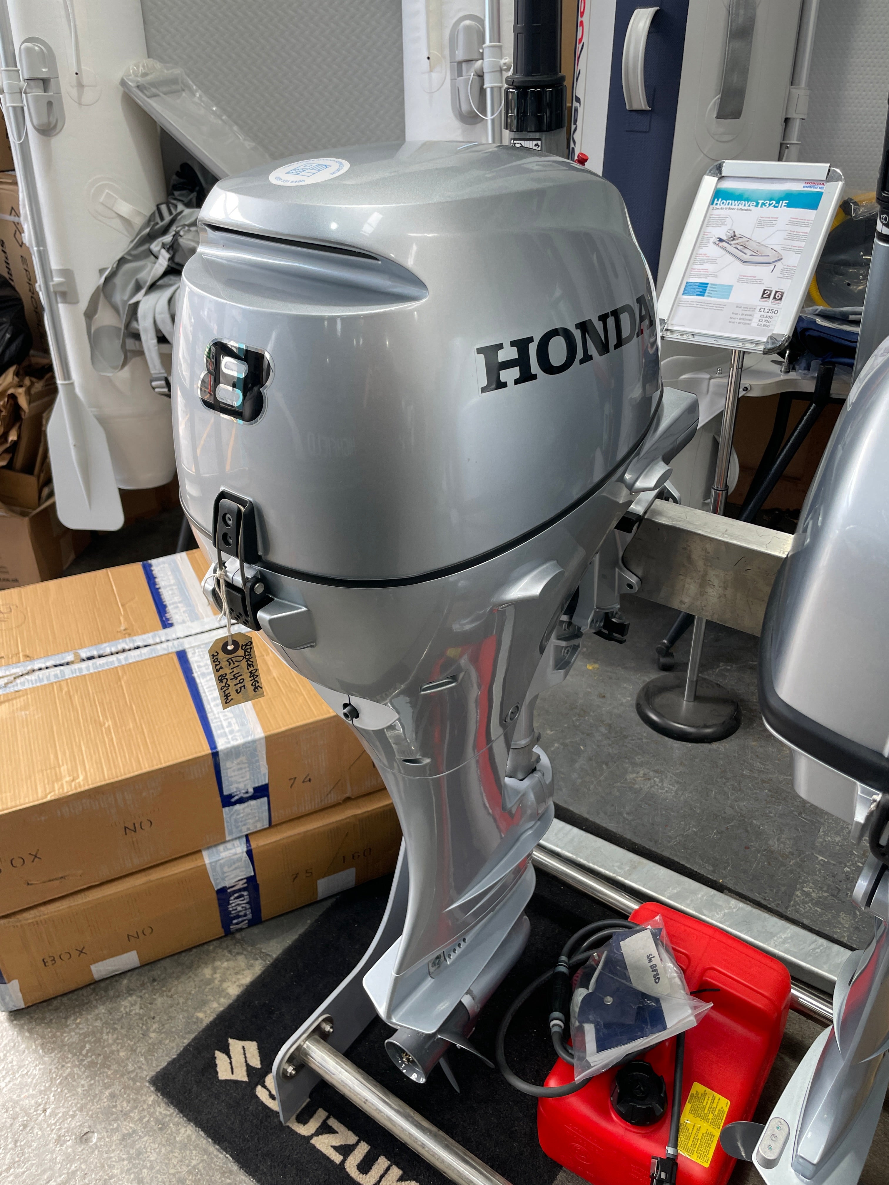 2023 Honda BF8LHU Outboard Engine
